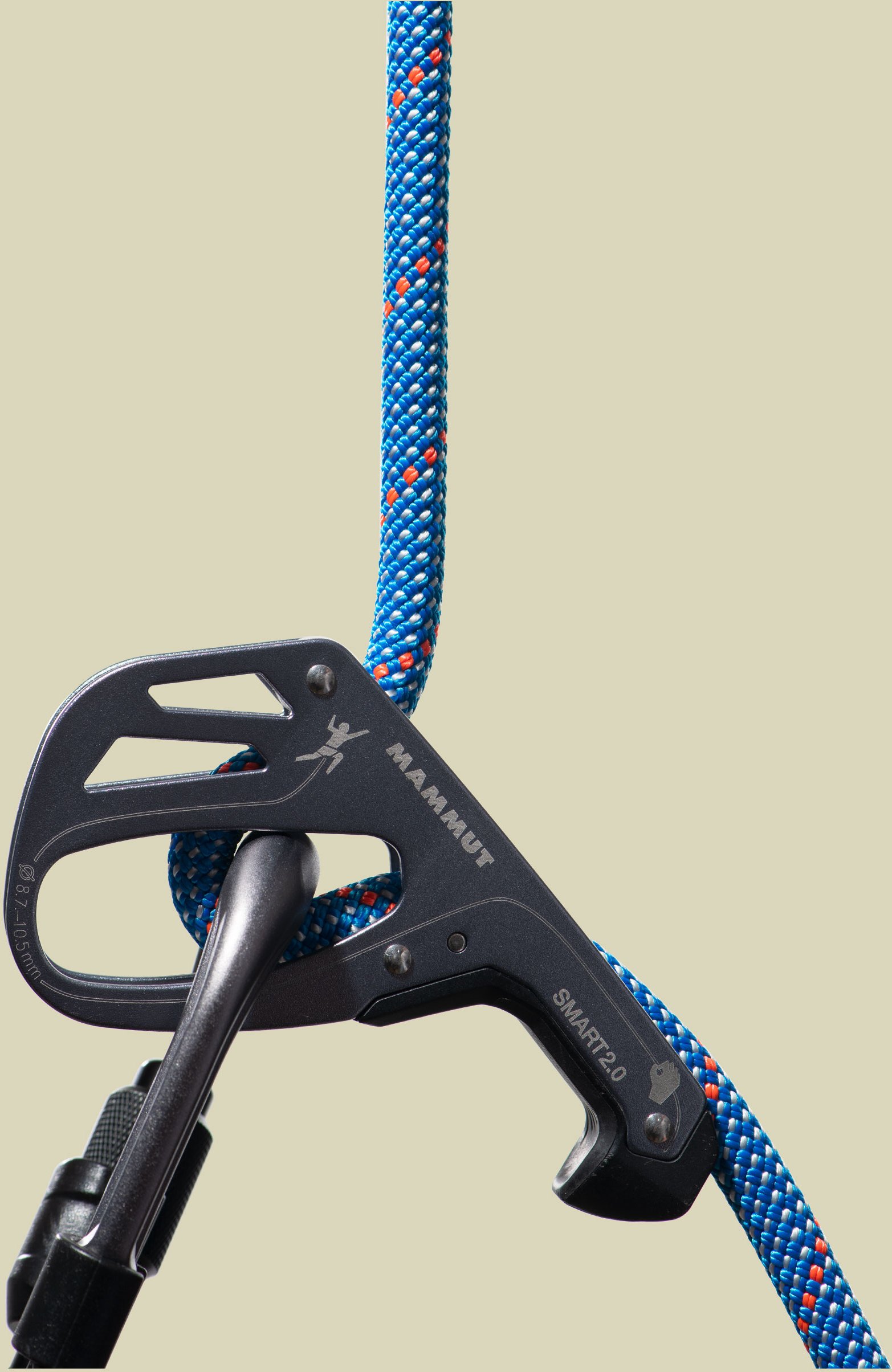 9.5 Crag Classic Rope 50 m 50 m blau - blue-white