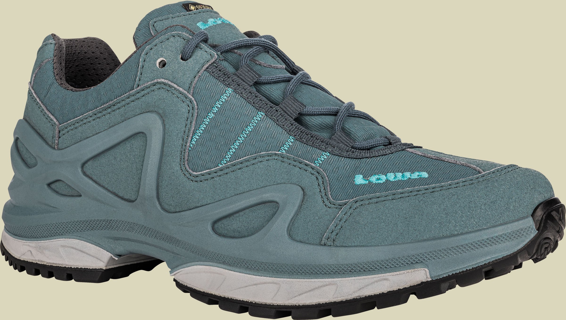 Gorgon GTX Women UK 7 grau1 - rauchgrün/grau