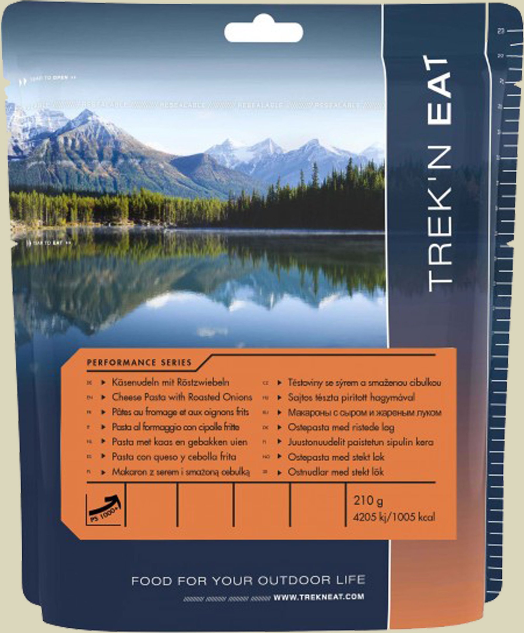 Käsenudeln mit Röstzwiebeln PS 1000+ one size mehrfarbig - Inhalt 210 g