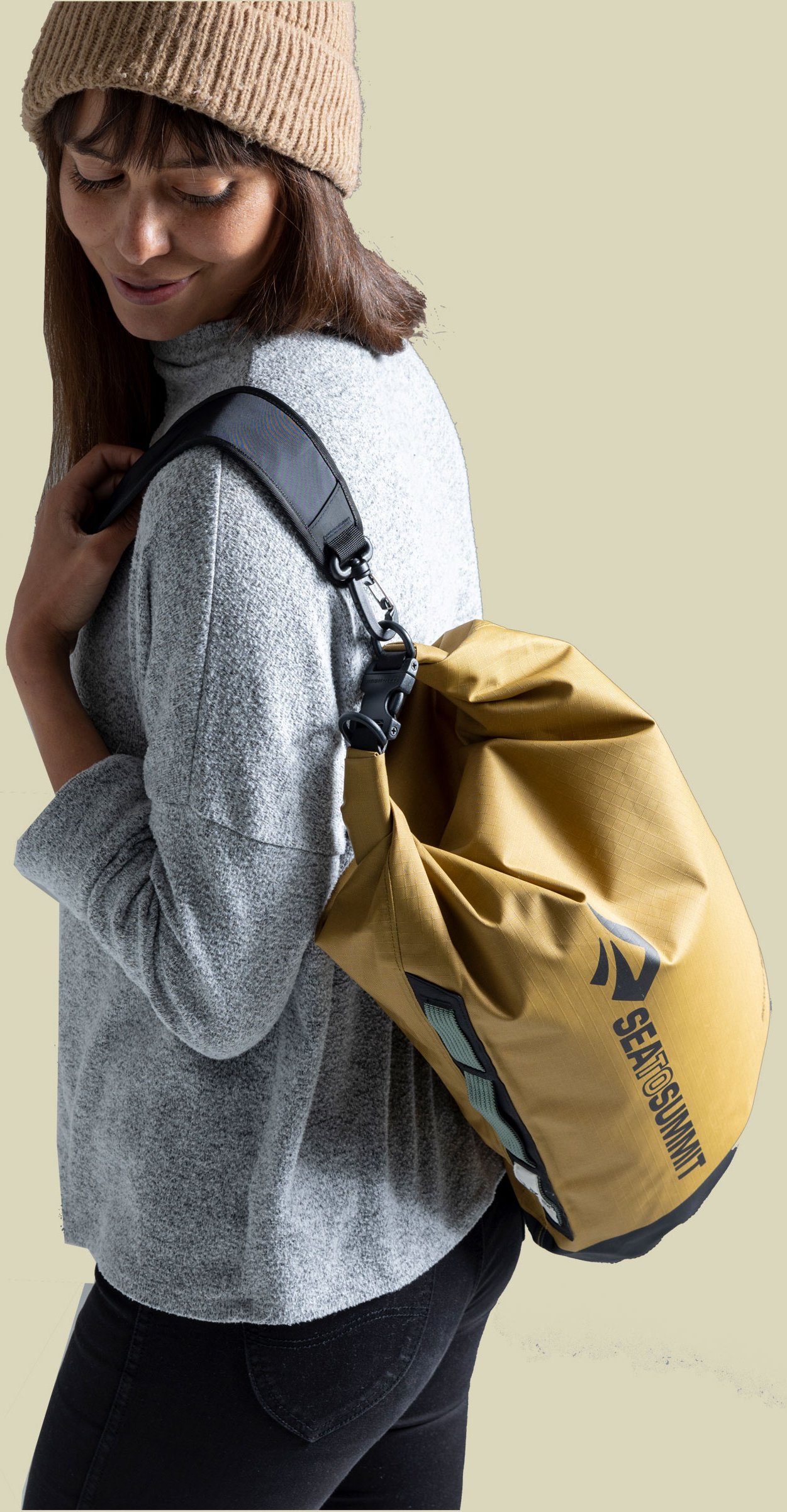 Big River Dry Bag Volumen 5 Farbe dull gold