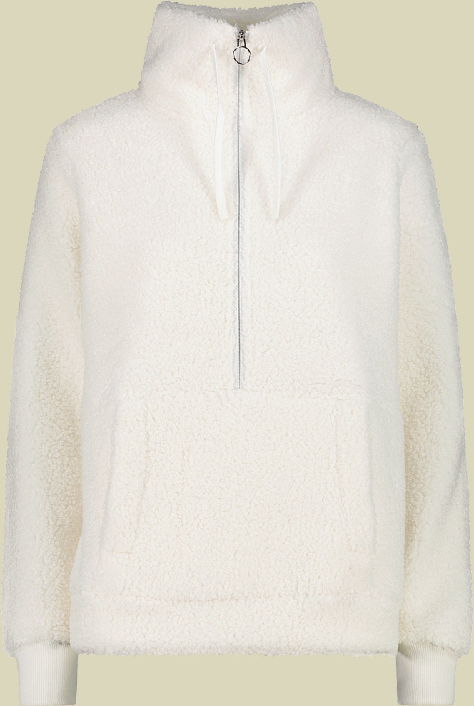 Woman Sweat Bonded Teddy with inner Polar Fleece 44 weiß - Farbe b.co gesso