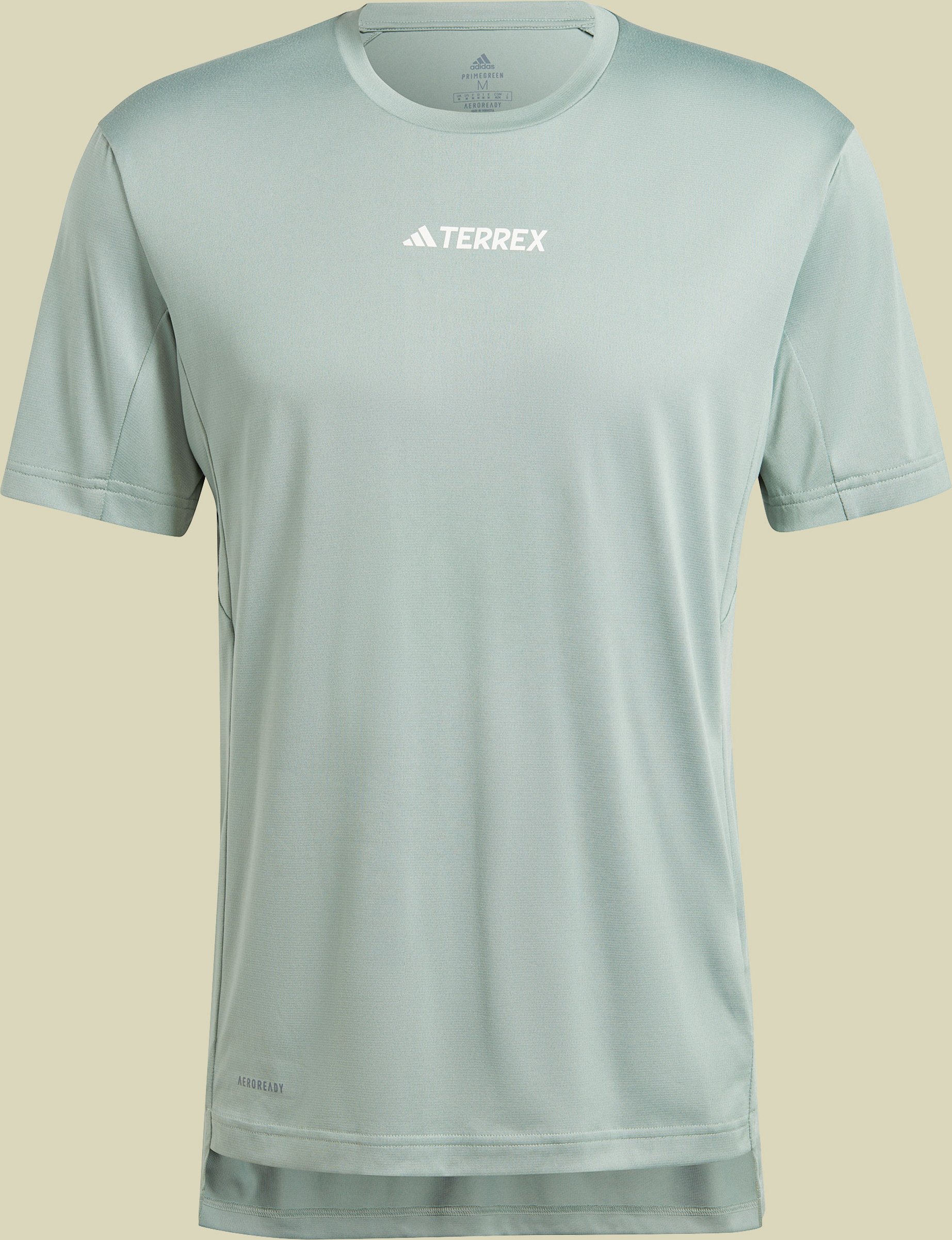 Terrex Multi T-Shirt Men grün S - silver green