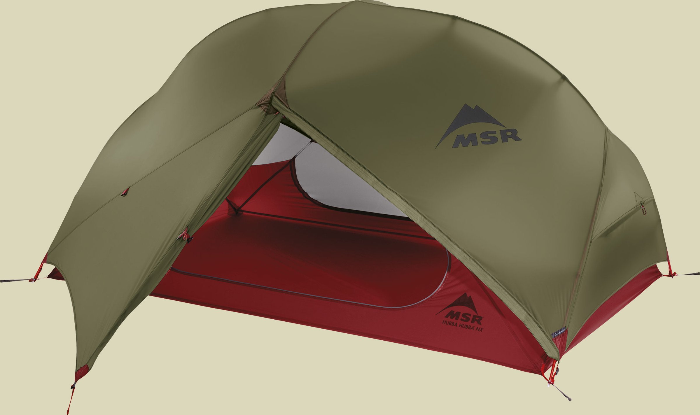 Hubba Hubba NX Tent green 2-Personen-Zelt Farbe green