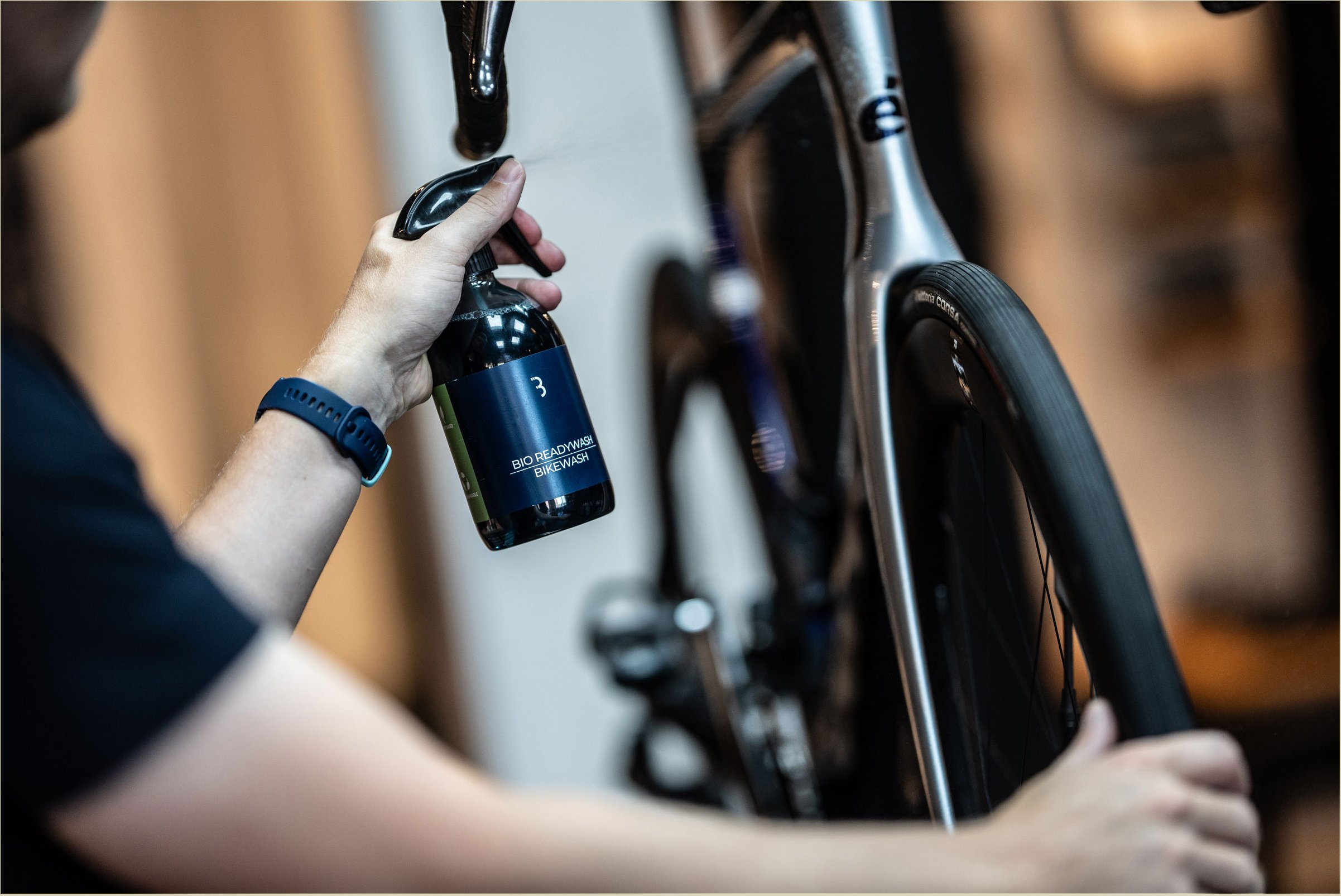 BioReadyWash Trigger BTL-253 500 ml blau