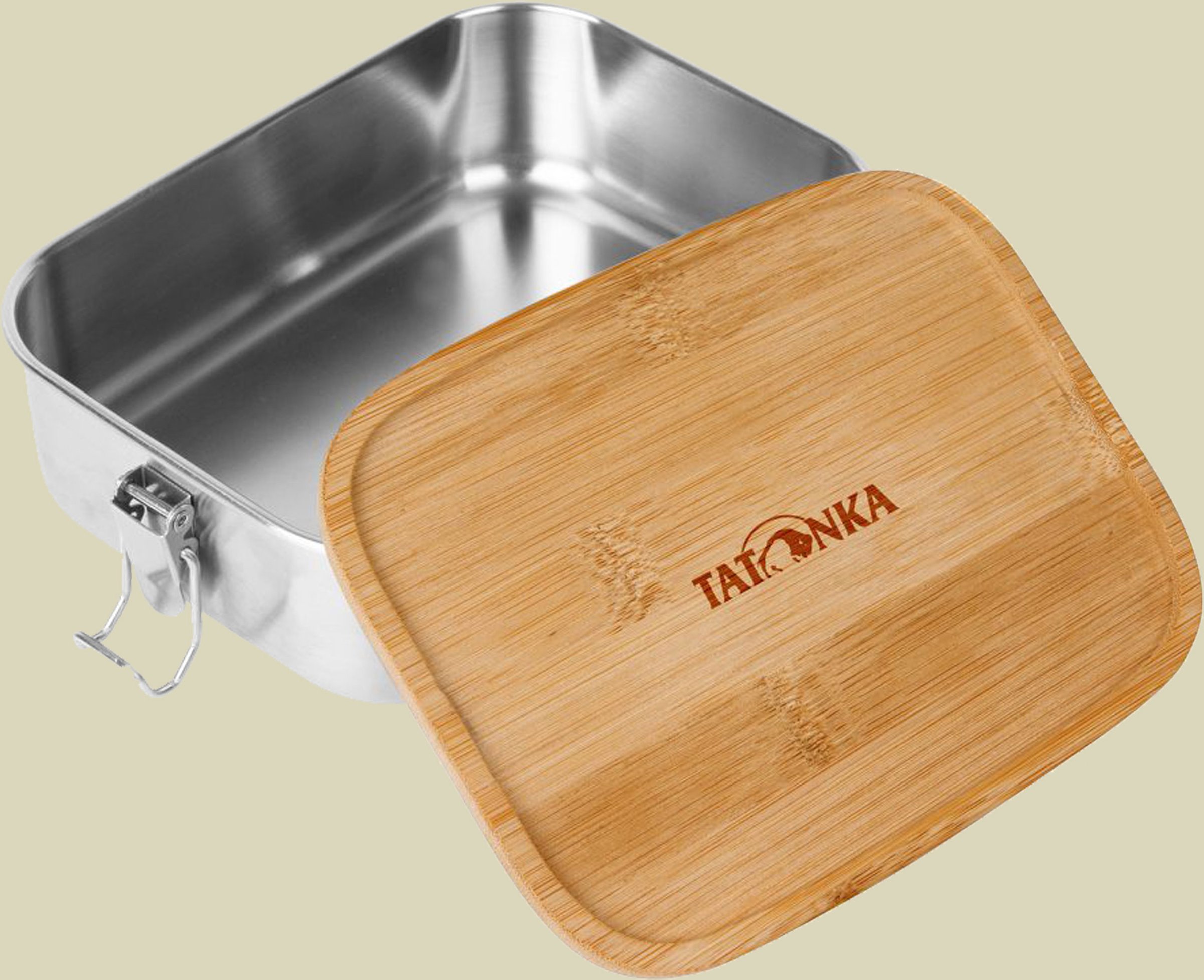 Lunch Box I 800 Bamboo Volumen: 0,8 L Farbe edelstahl