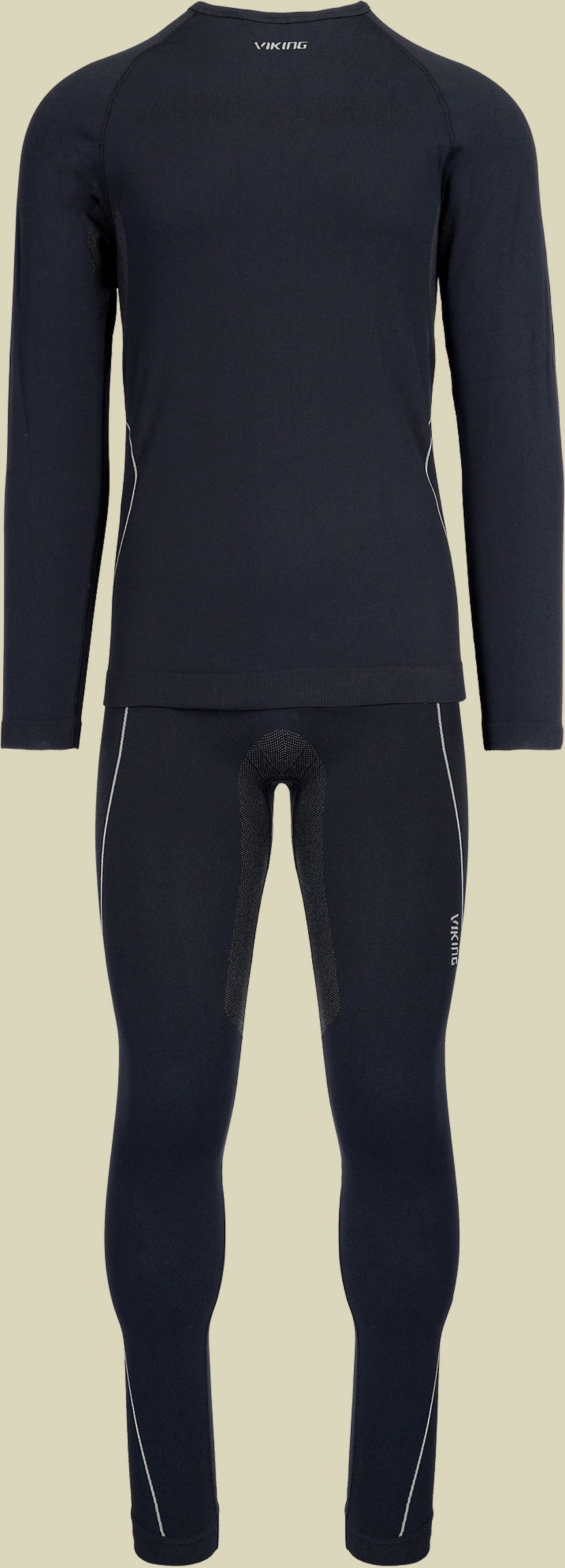 Base Layer Viking Paras Man Set XL schwarz- black/grey