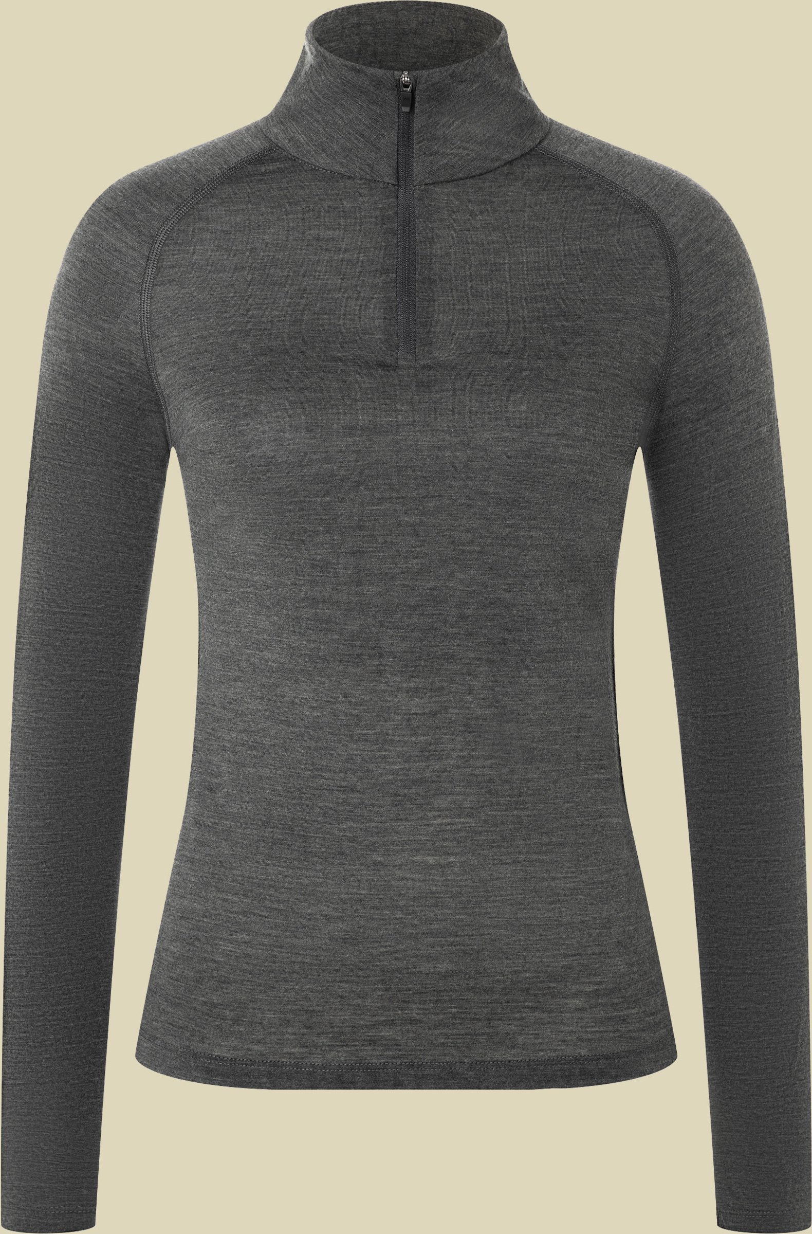 Base ¼ Zip 175 Women Größe XXL Farbe pirate grey melange