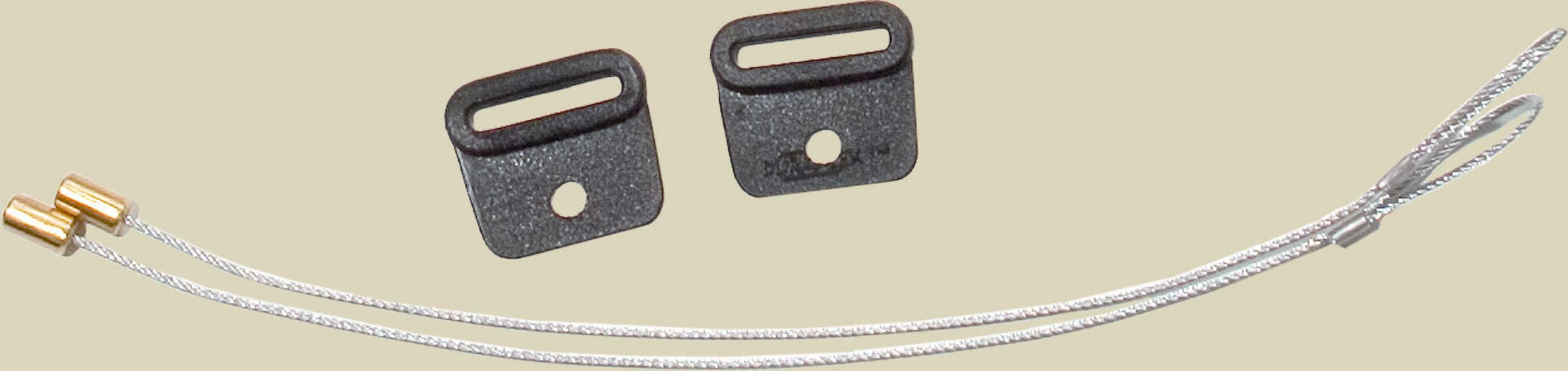 Diebstahlsicherung kurz Farbe silber