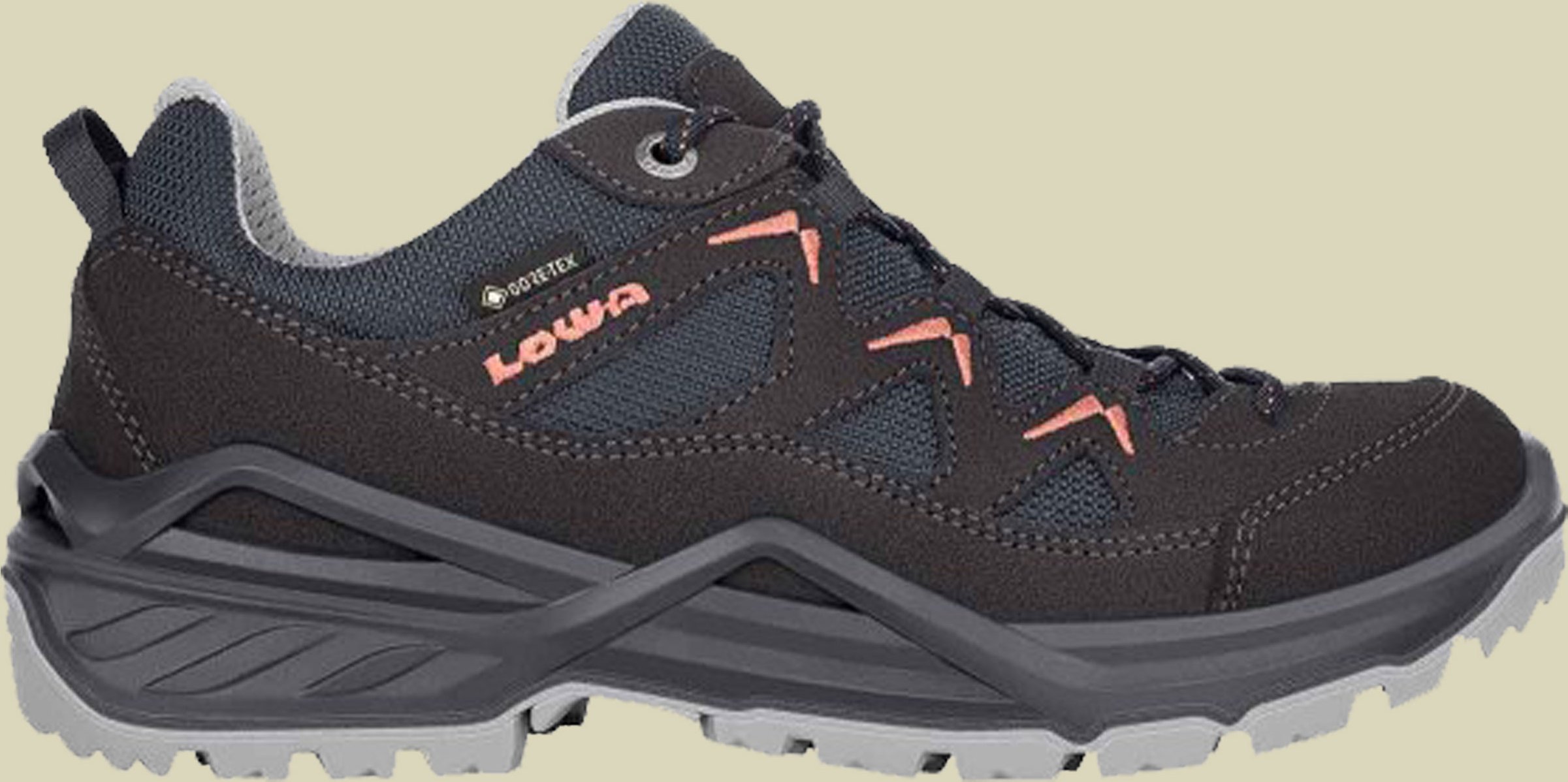 Sirkos Evo GTX Lo Women Größe UK 5 Farbe navy/lachs