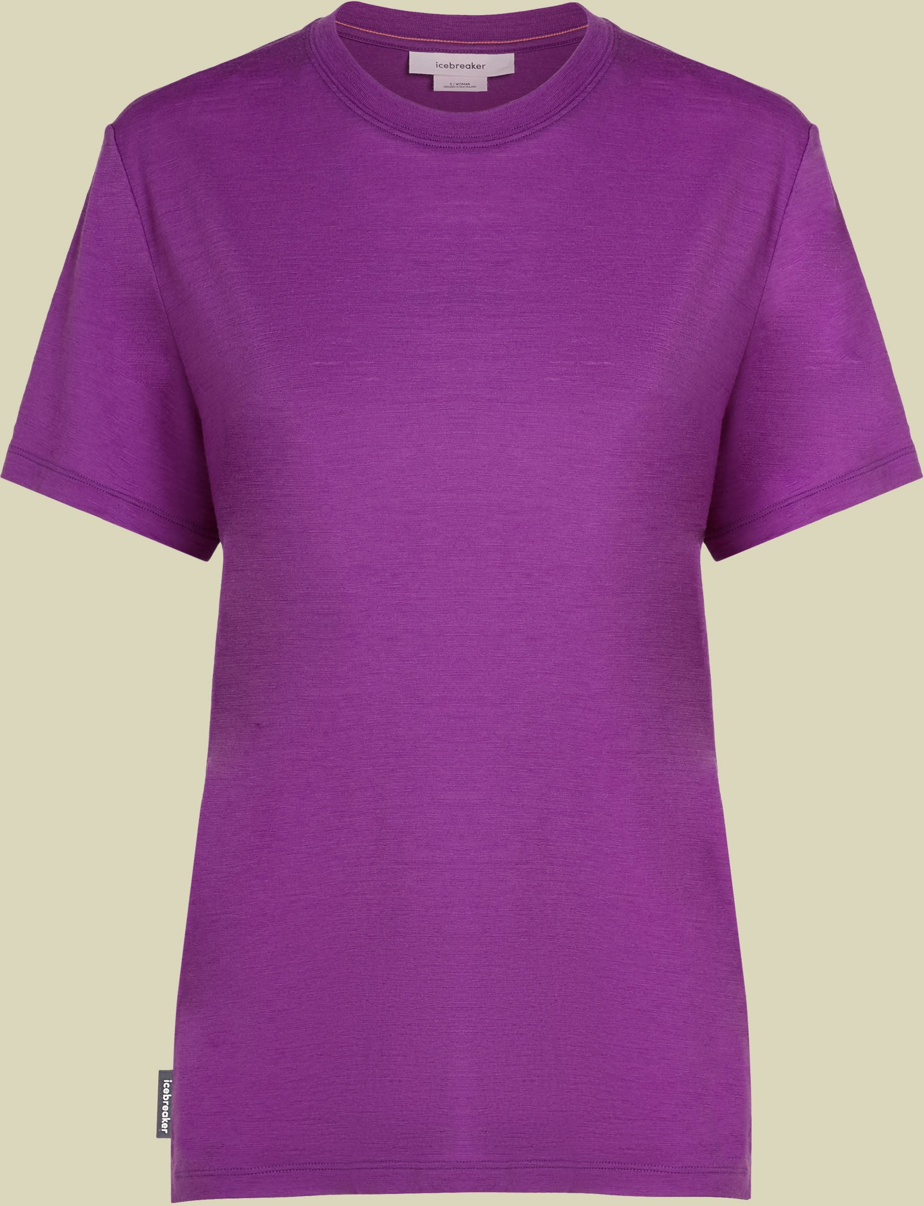 Merino 150 Tech Lite III SS Relaxed Tee Women XL lila - passion