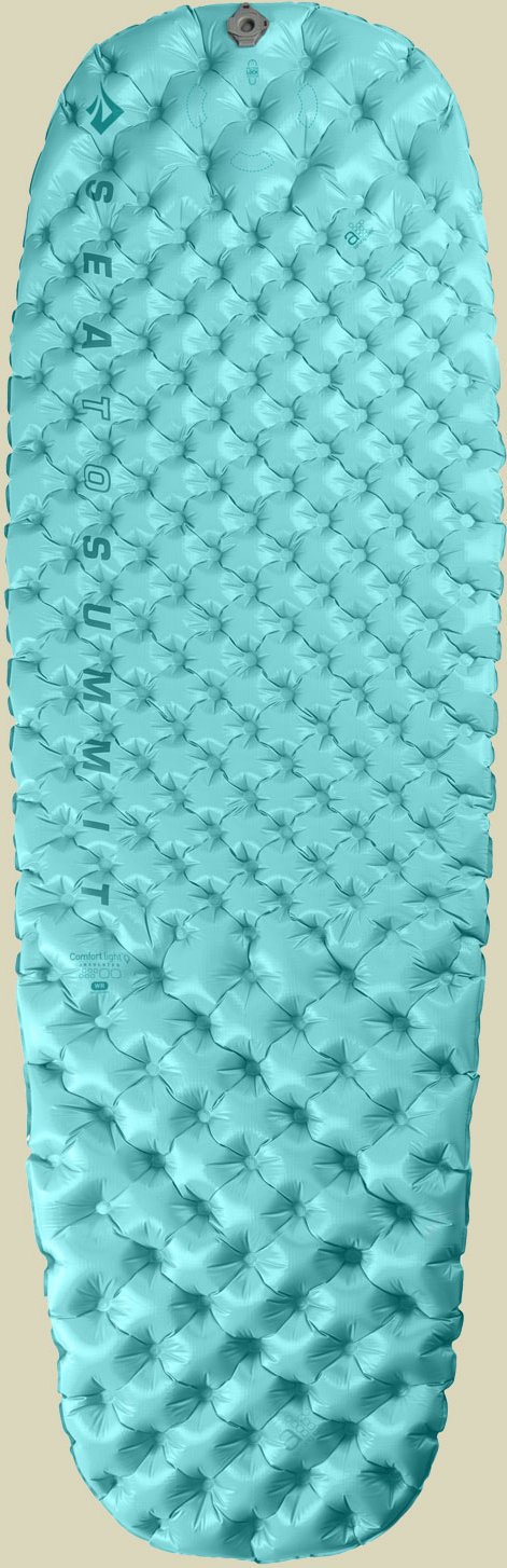Comfort Light Insulated Air Women Liegefläche 183 x 64 cm Farbe carribean