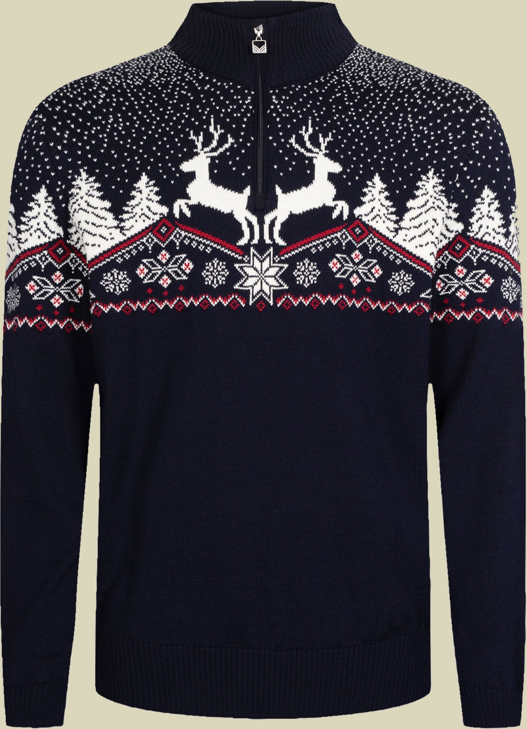 Dale Christmas Sweater Men mehrfarbig 1 Größe S Farbe navy offwhite redrose
