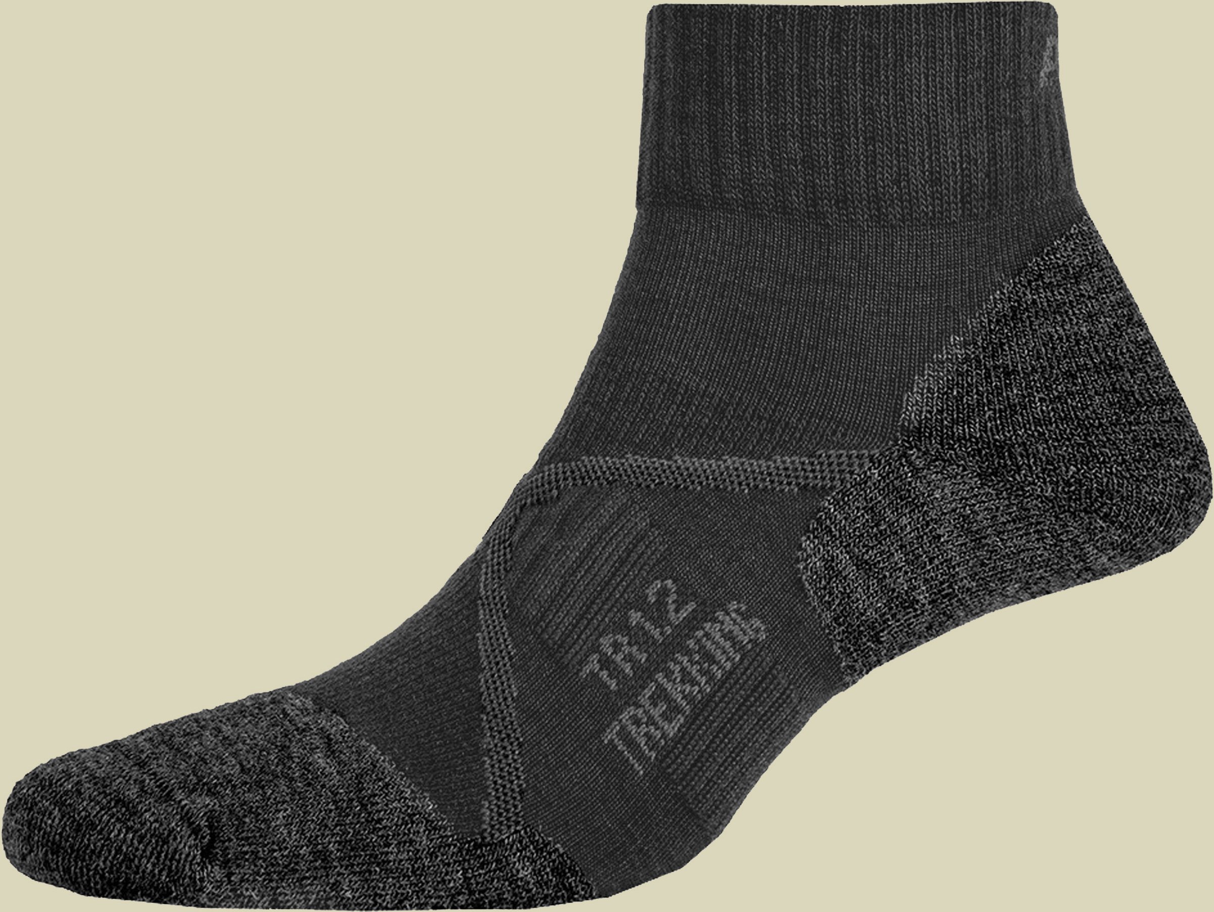 Thumbnail - P.A.C. TR 1.2 Trekking Merino Short Cool Men Größe 44-47 Farbe anthracite