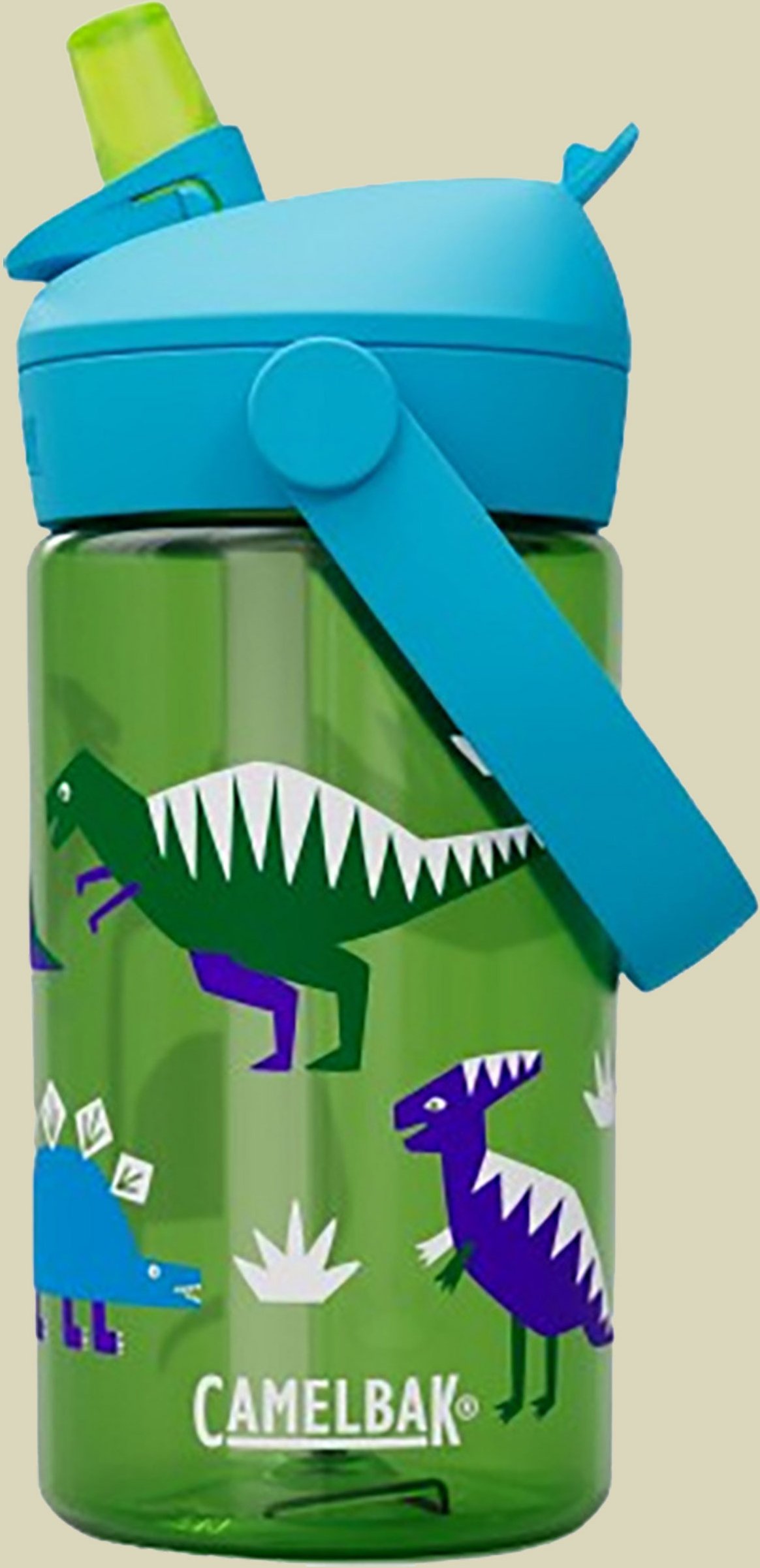 Thrive Flip Straw Kids 0,4 L blau - hip dinos