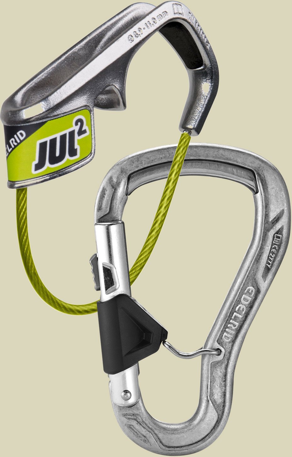 Jul 2 Belay Kit Bulletproof Belay ECO für Einfachseile von 8.9 - 11.0 mm Durchmesser Farbe eco