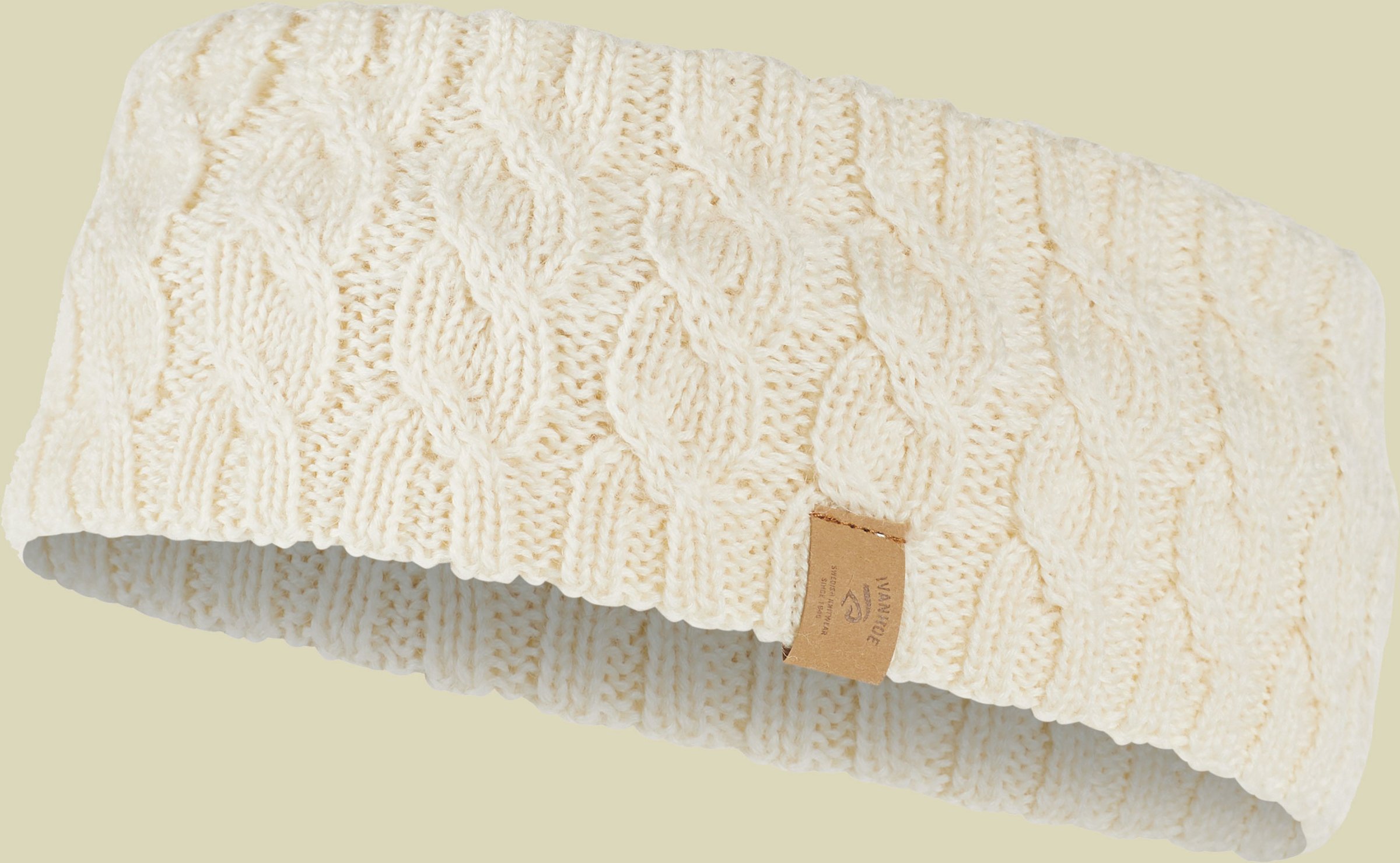 NLS Cable Headband one size weiß - natural white