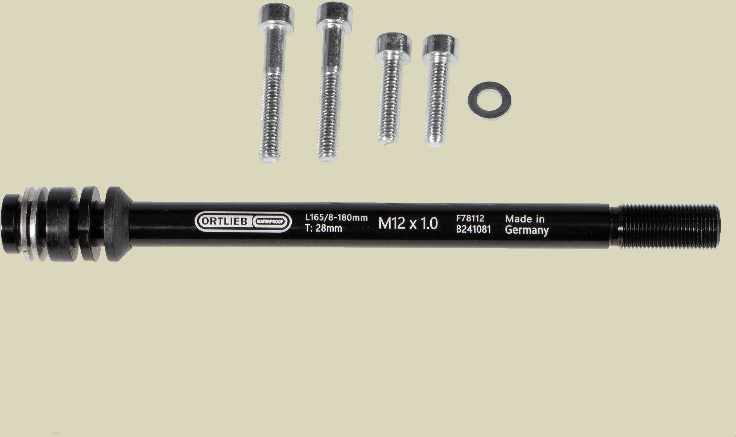 Thru Axle M6-Connector 1 mm