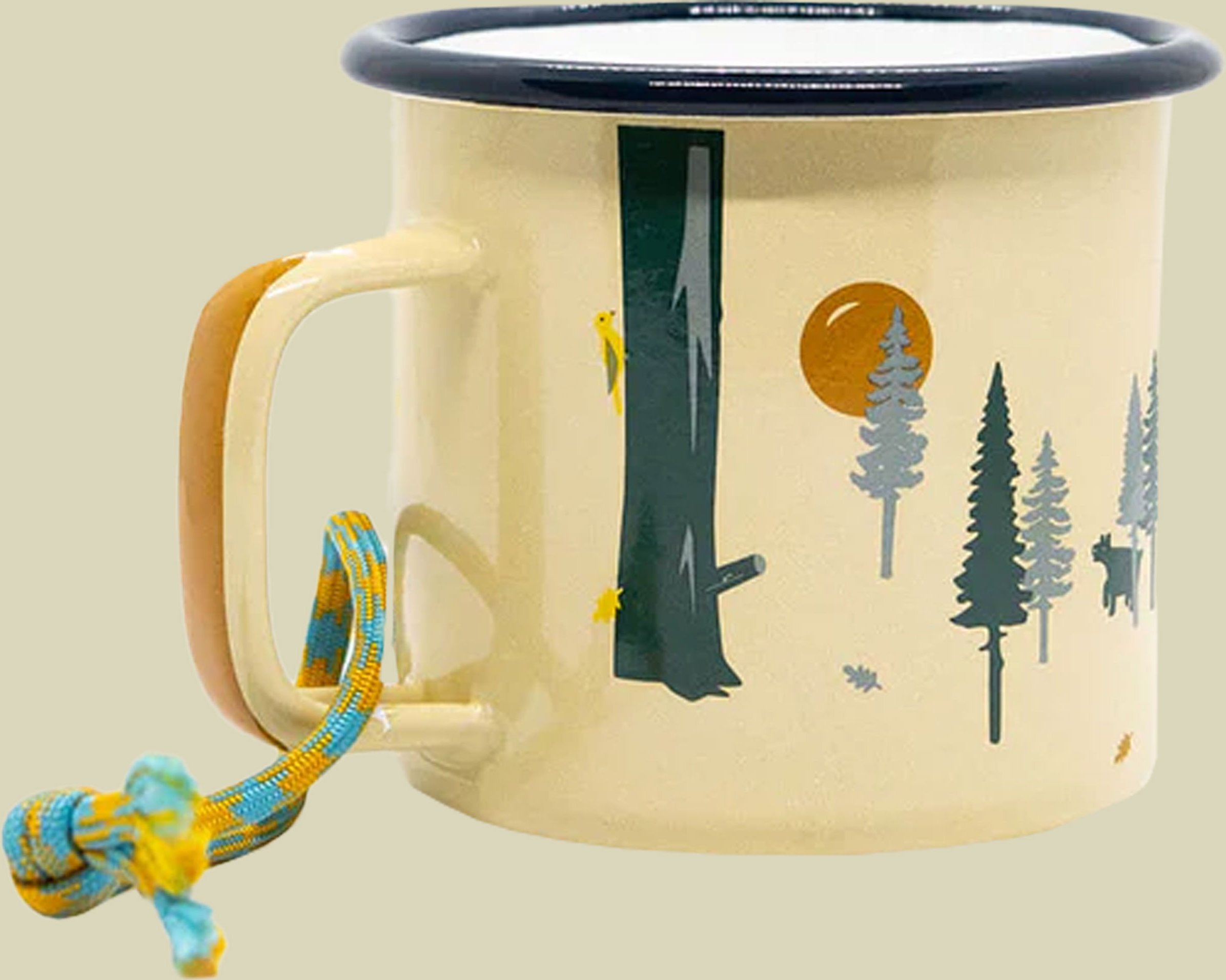 Emaille Becher Wild & Free 350 ml