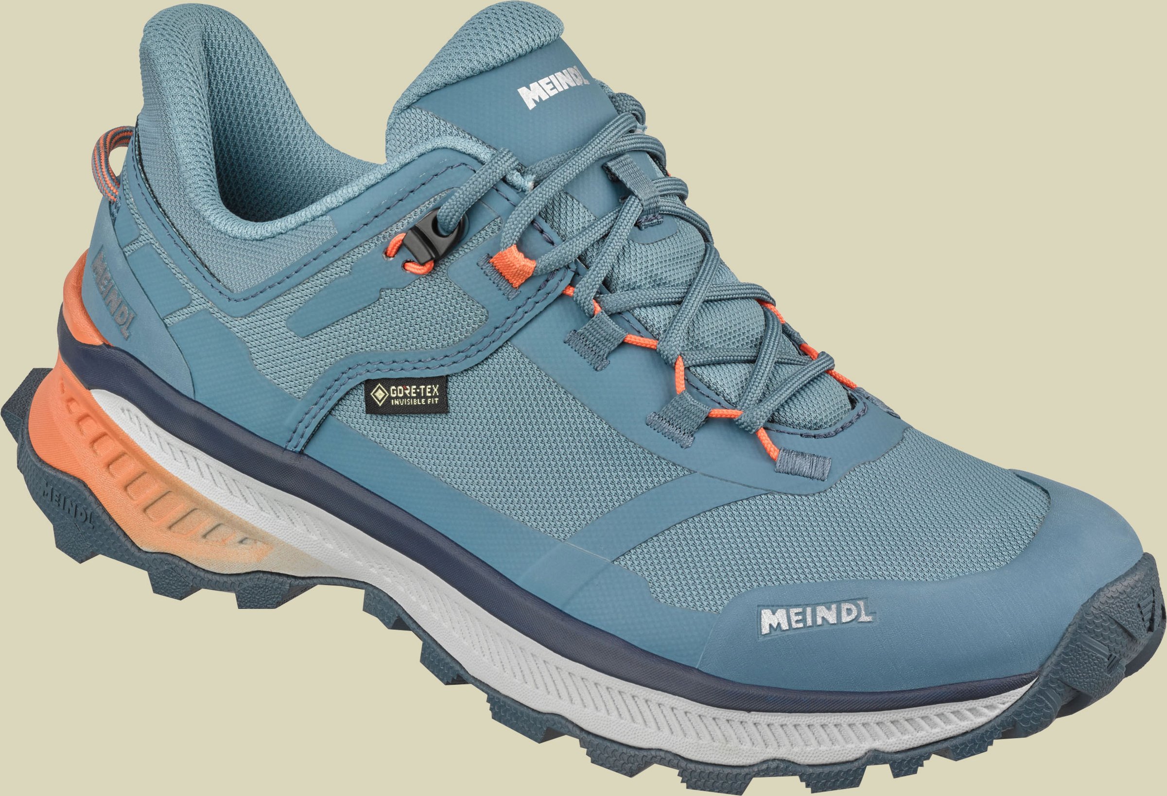 Tahoma Lady GTX UK 6,5 grau - Farbe eisgrau/orange