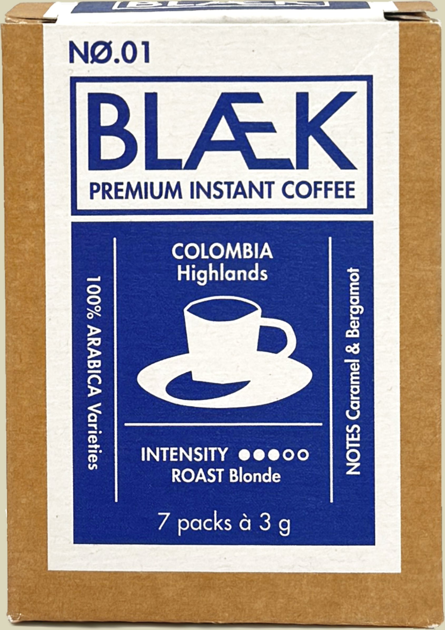 Instant Kaffee No.1 Blonde Roast Box (7packs)