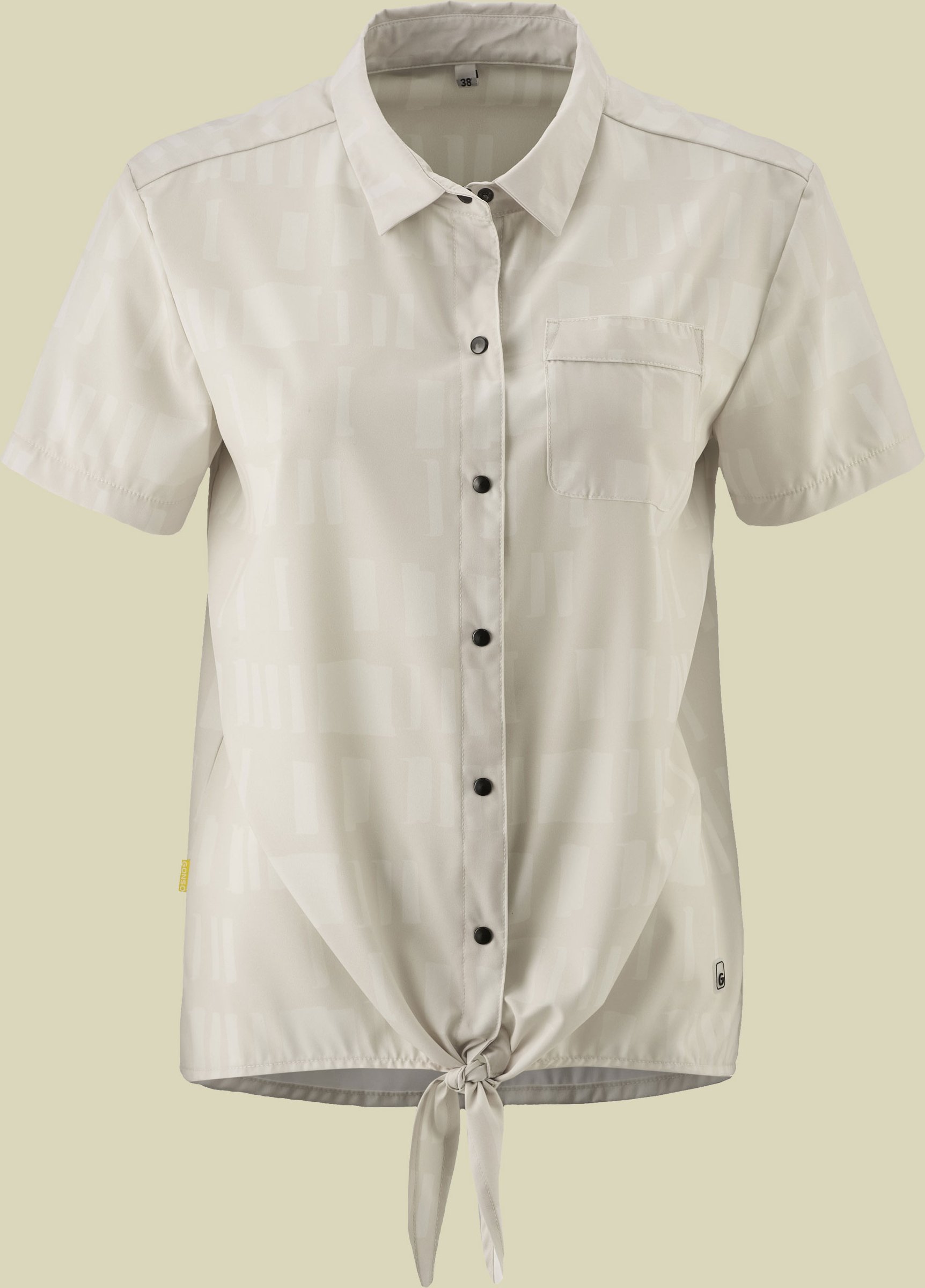 Adventure Blouse Women 40 grau - Farbe chateau gray