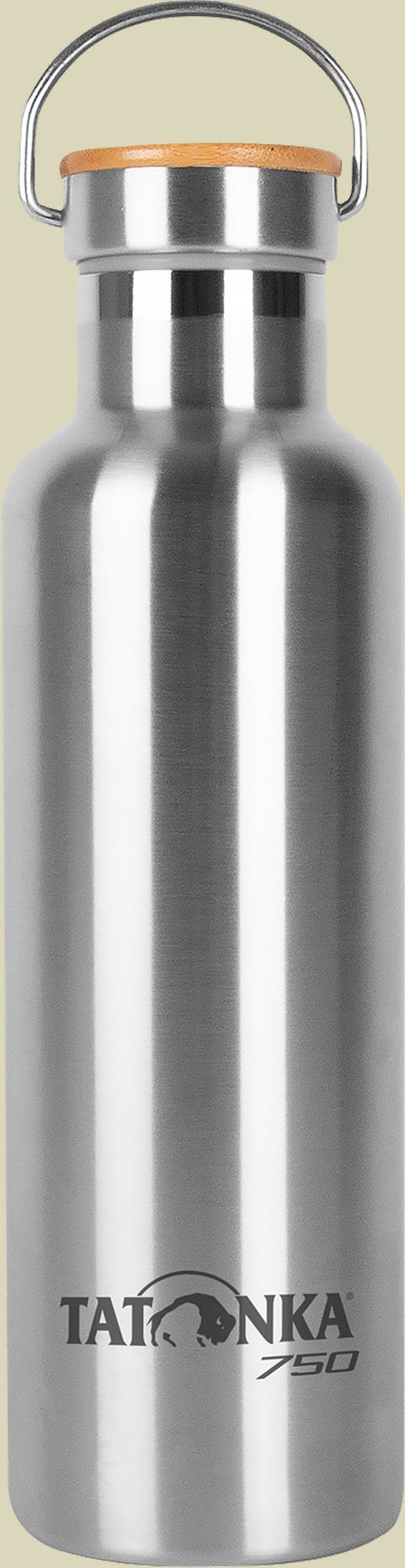 Hot & Cold Stuff Bamboo Lid Volumen 750 Farbe edelstahl