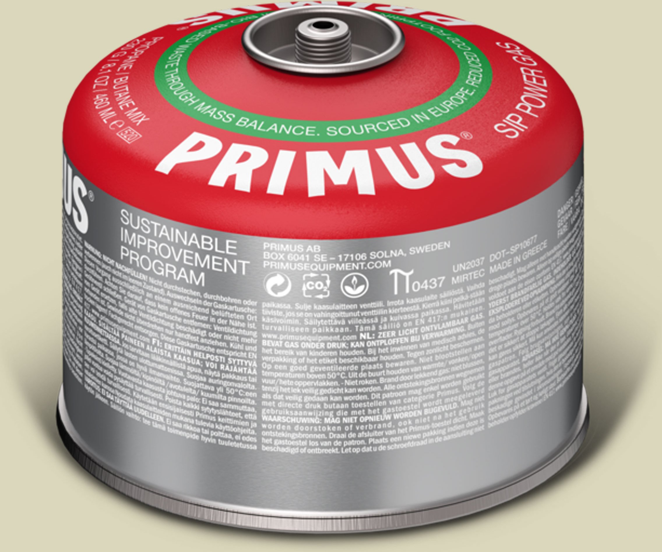 SIP Power Gas 230 g L1 Gaskartusche mit Sicherheitsventil