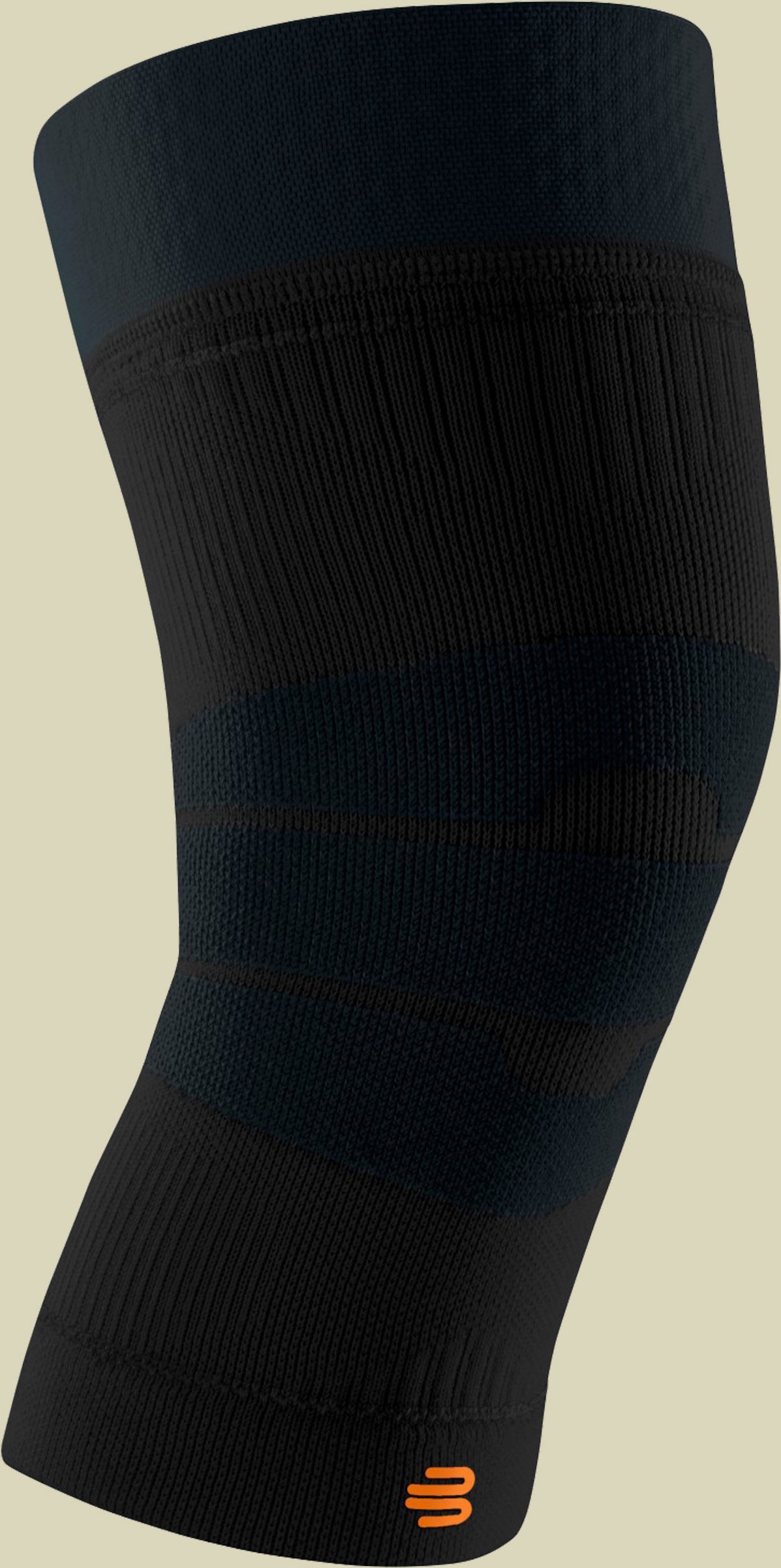 Outdoor Compression Knee Support M schwarz - black