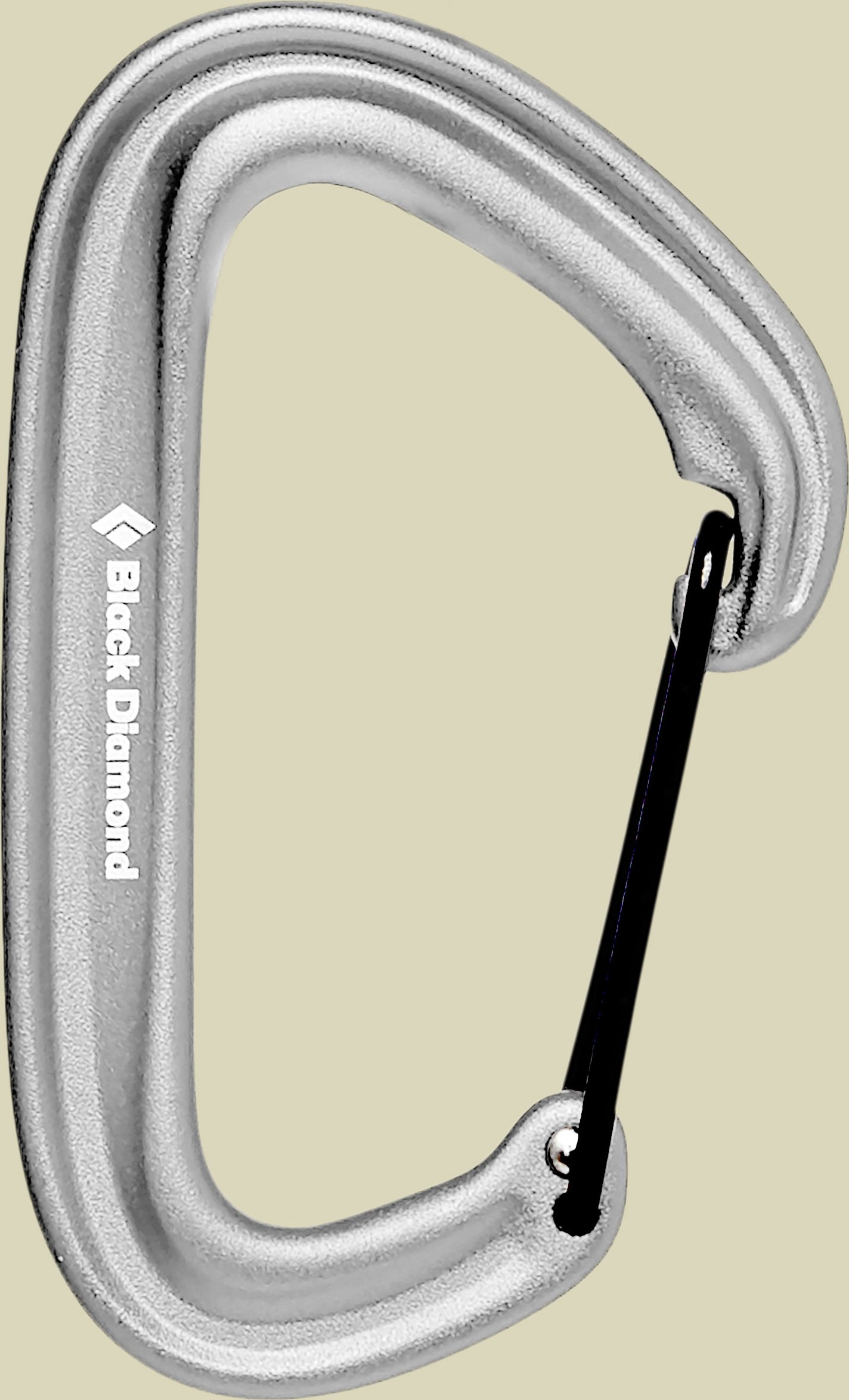 Litewire Carabiner one size grau - gray
