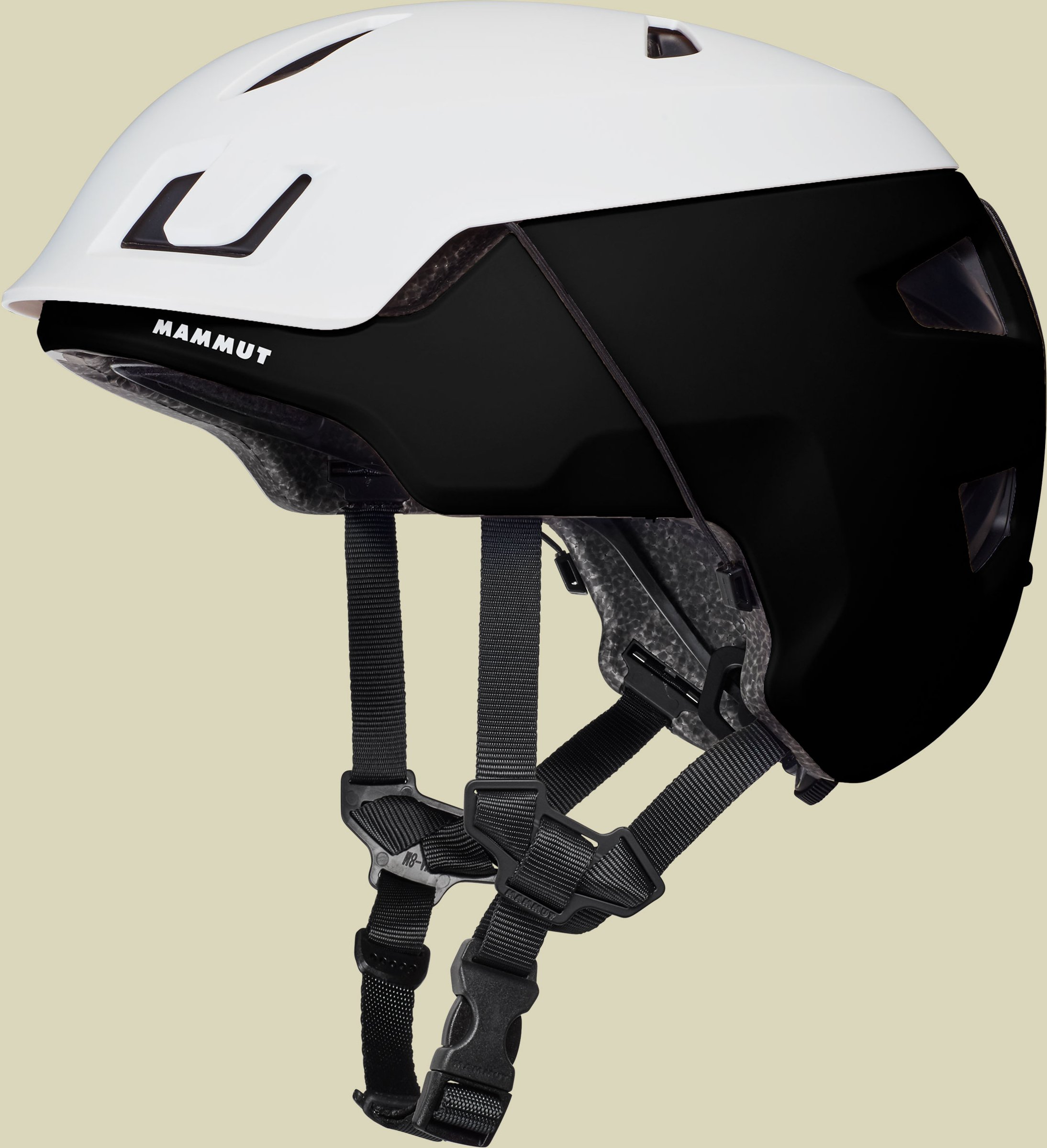 Haute Route Helmet 5: 51-55 cm schwarz - Farbe white-black