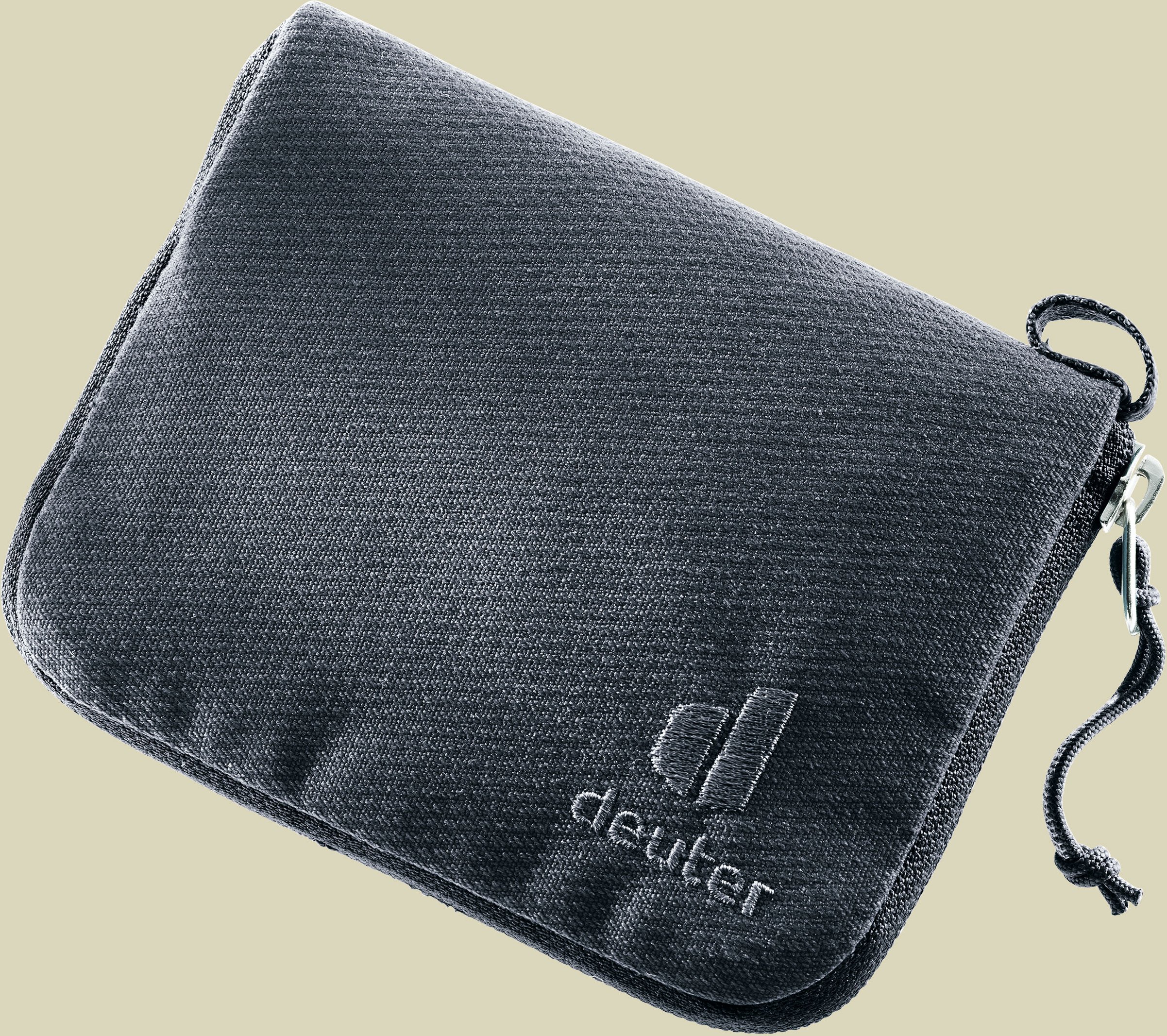 Zip Wallet schwarz - Farbe black-desert