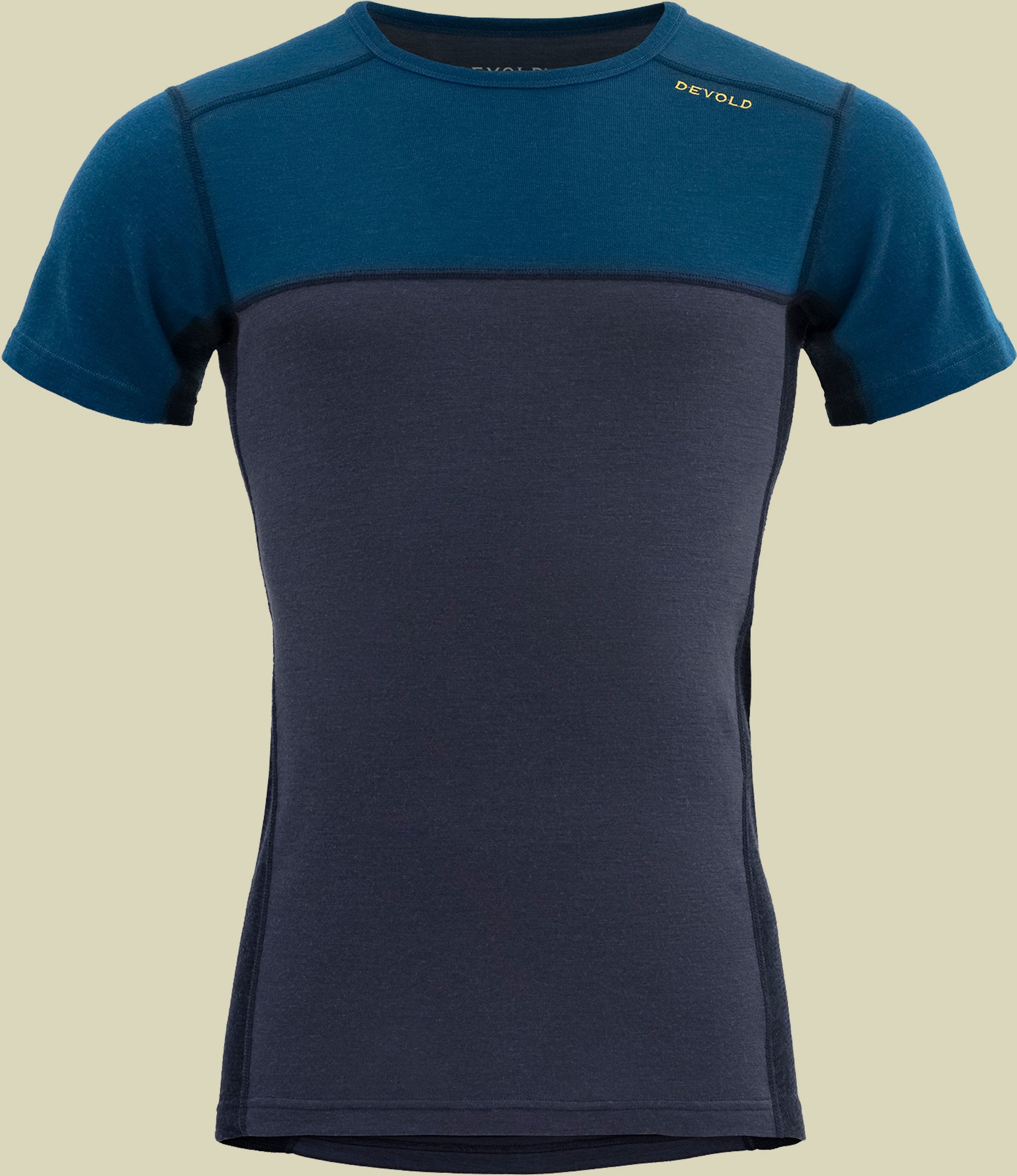 Lauparen Merino 190 T-Shirt Man Größe XXL Farbe flood/night/ink