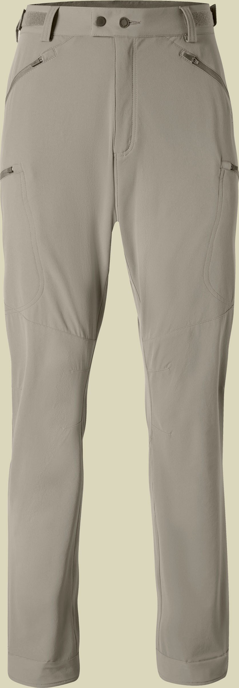 Thumbnail - Abisko Light Stretch Trousers Men 26 braun - mole brown