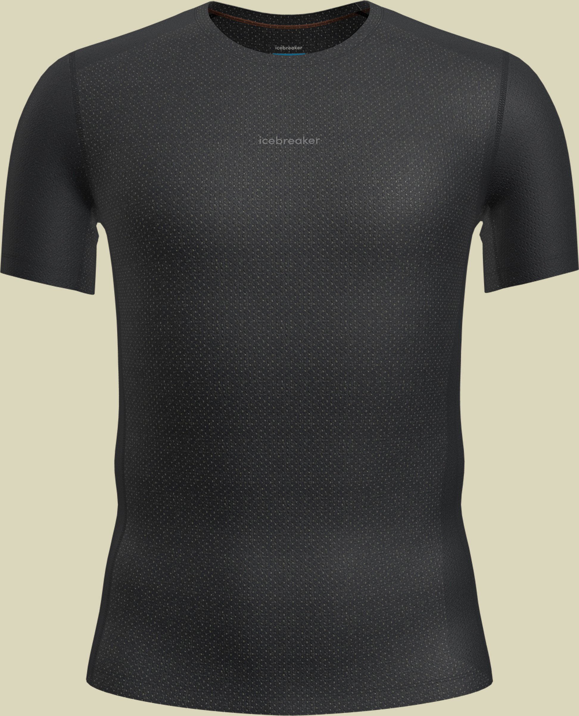 Merino 75 Cool-Lite™ Featherlight SS Crewe Men S schwarz - black