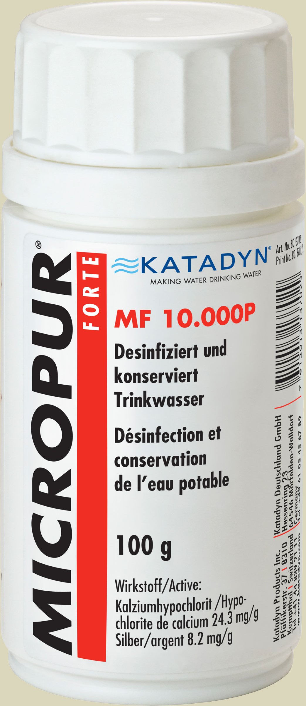 Micropur Forte MF 10'000P 100g