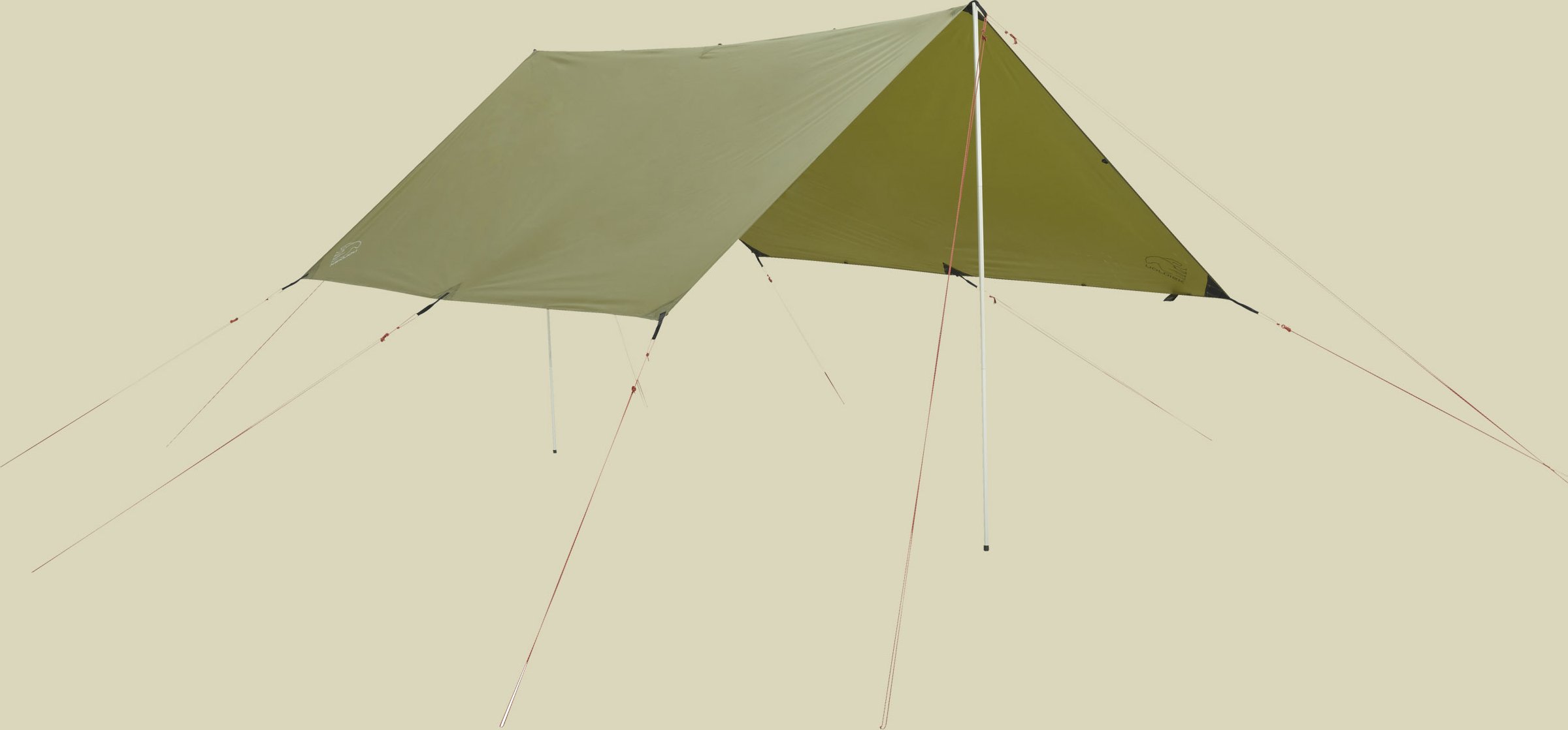 VOSS 9 PU Tarp Größe 310 x 285 cm Farbe dark olive