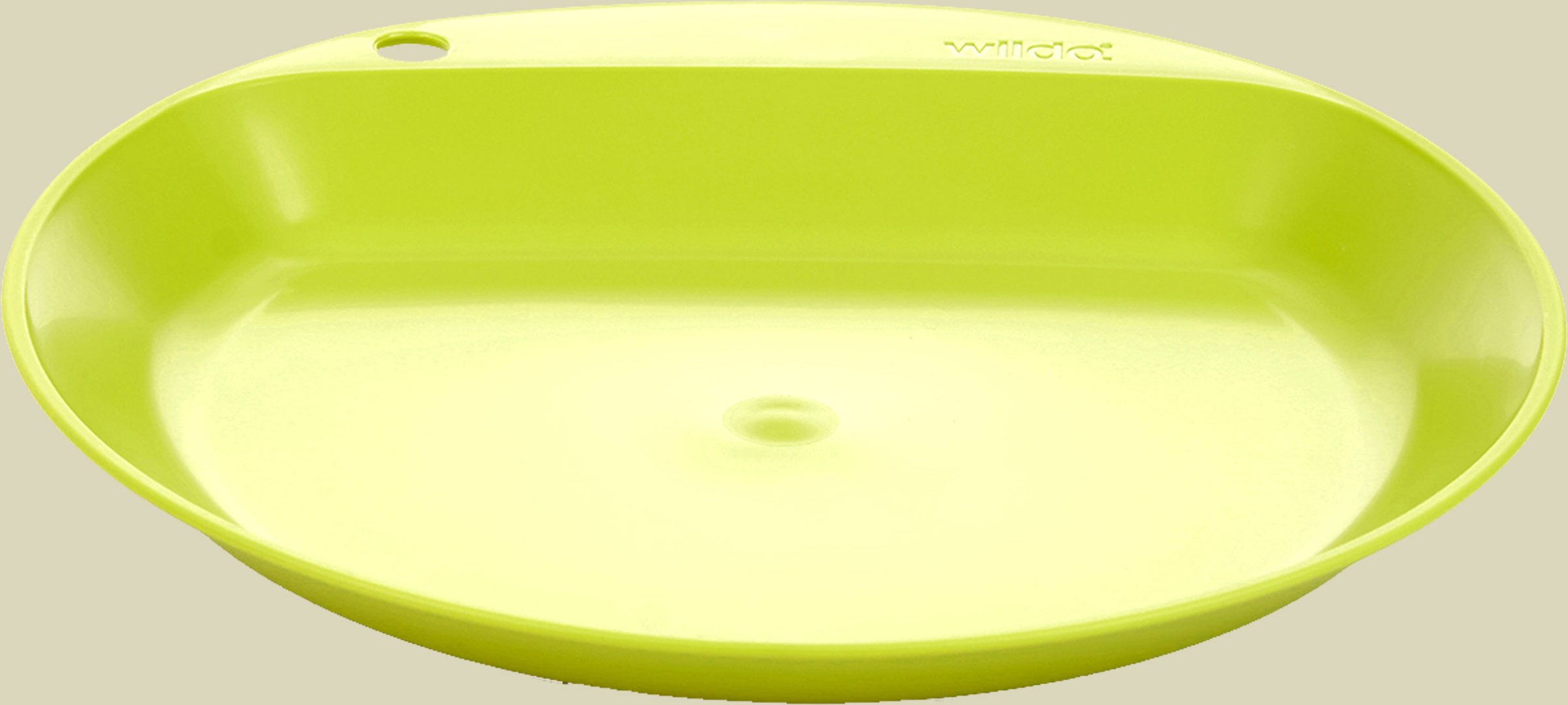 Wildo Flacher Teller Farbe Lime
