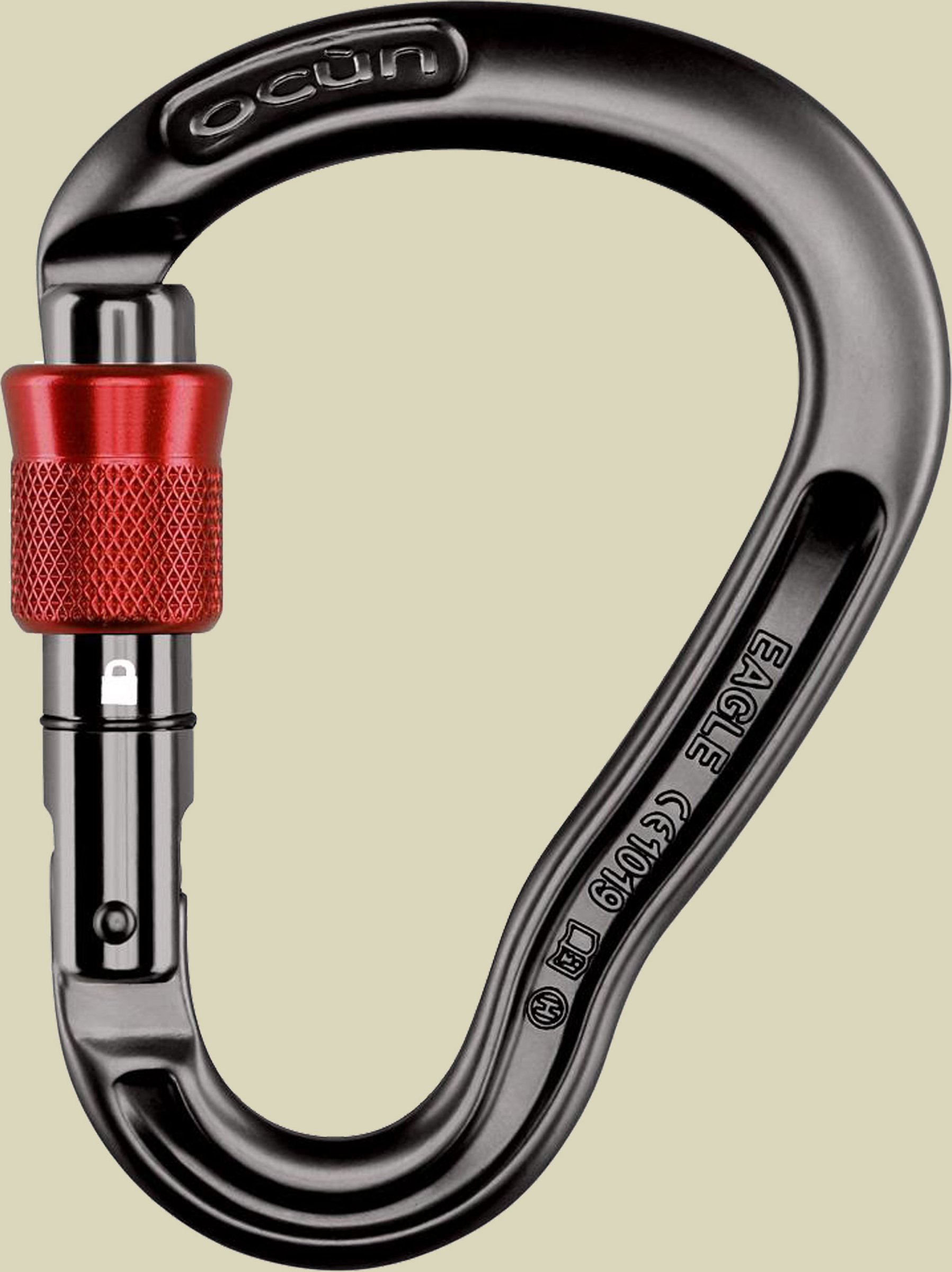 Eagle HMS Screw HMS Karabiner Farbe athracite/red