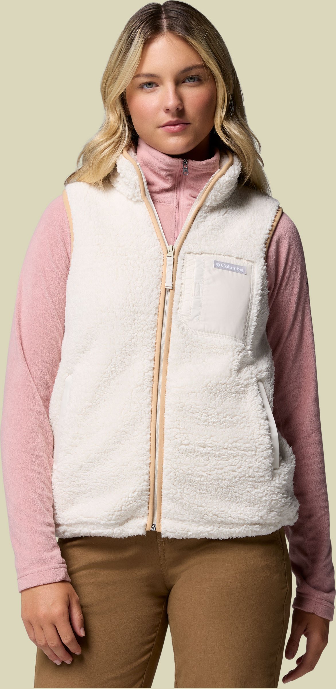 Thumbnail - West Bend Vest II Women L weiß - Farbe chalk