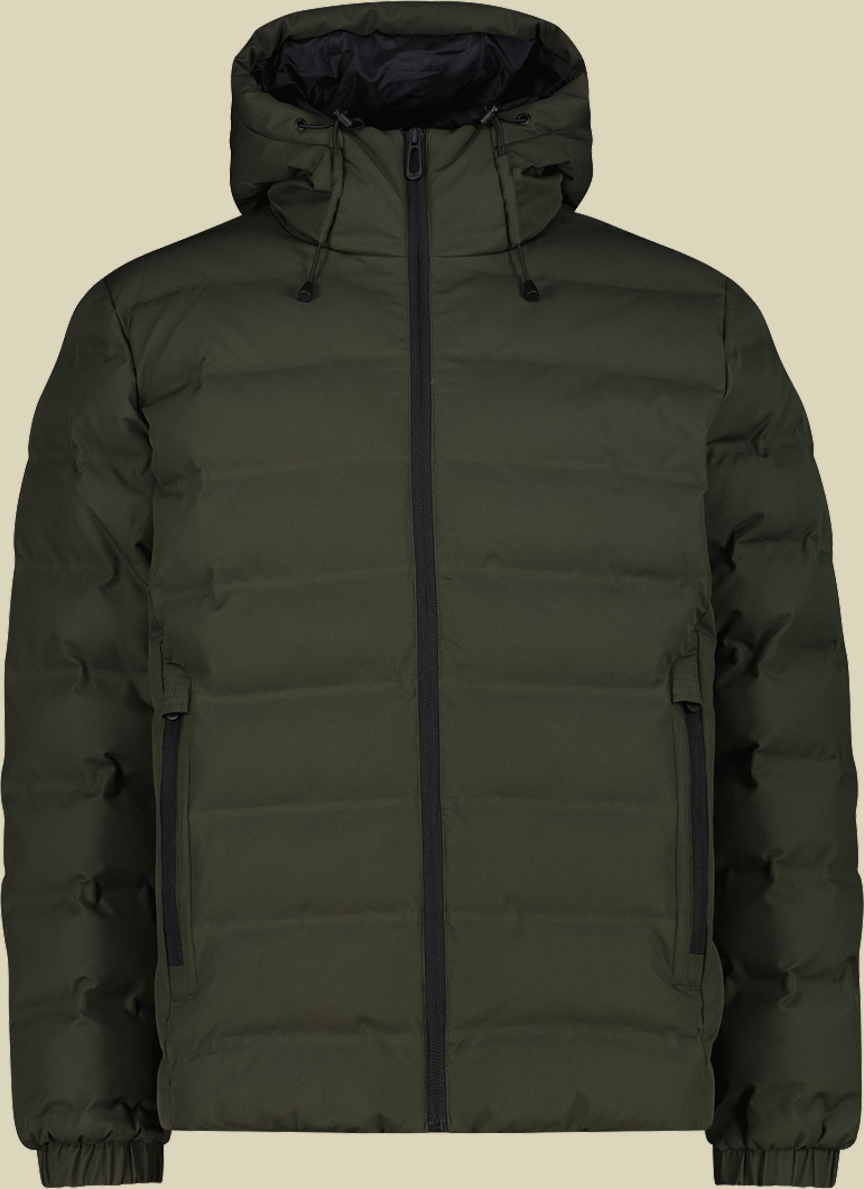 Man Jacket Fix Hood 56 grün - Farbe forest