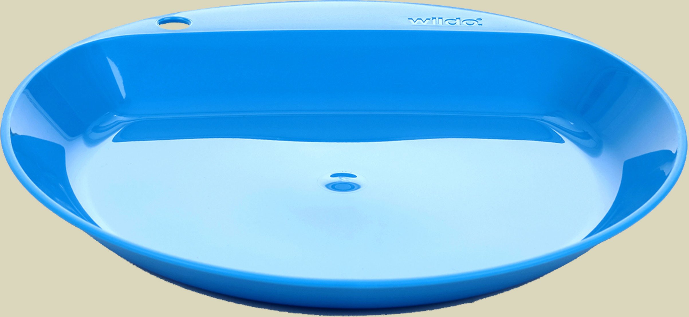 Wildo Flacher Teller Farbe light blue