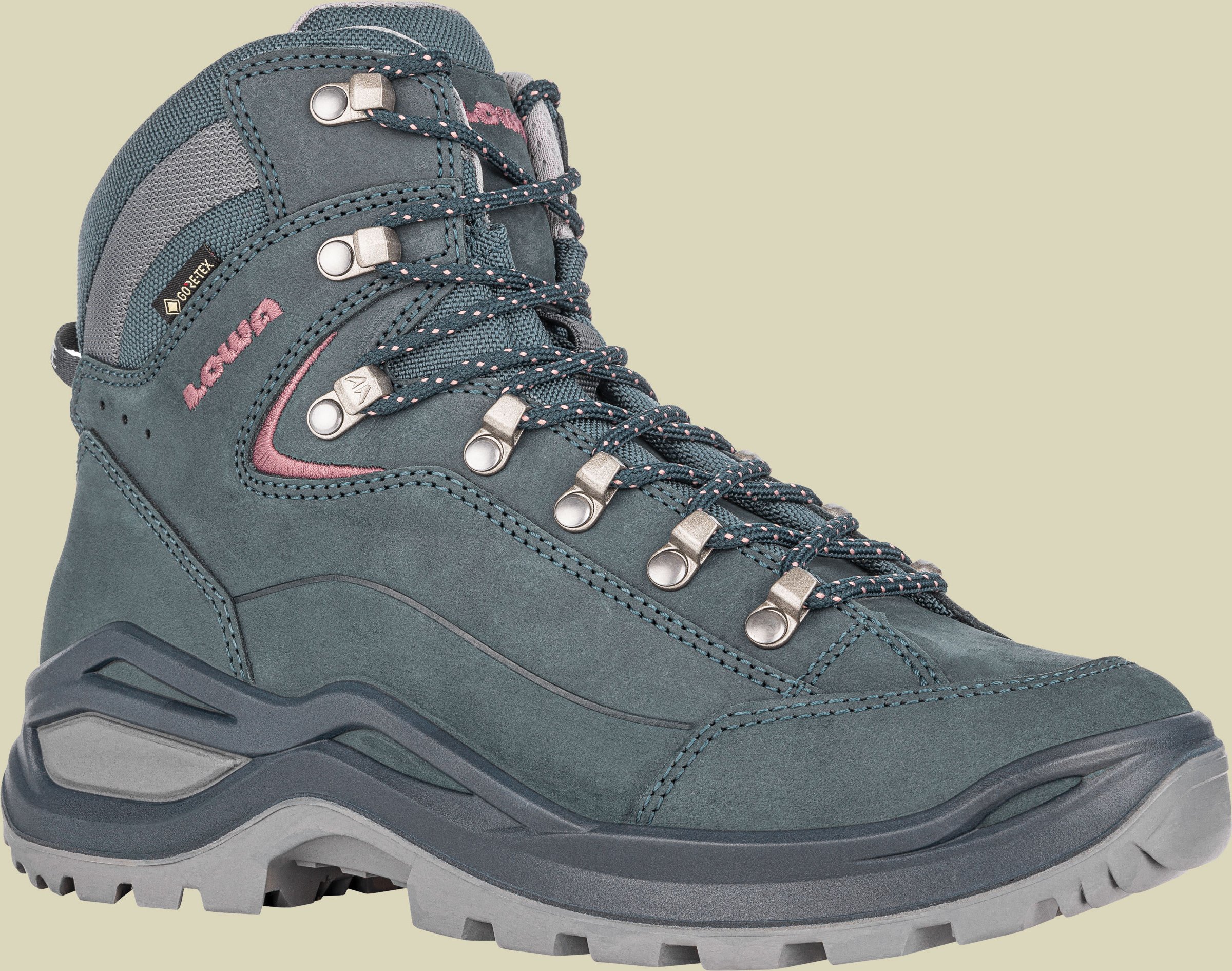 Renegade EVO GTX Mid Women Größe UK 5,5 stahlblau/alt rosa