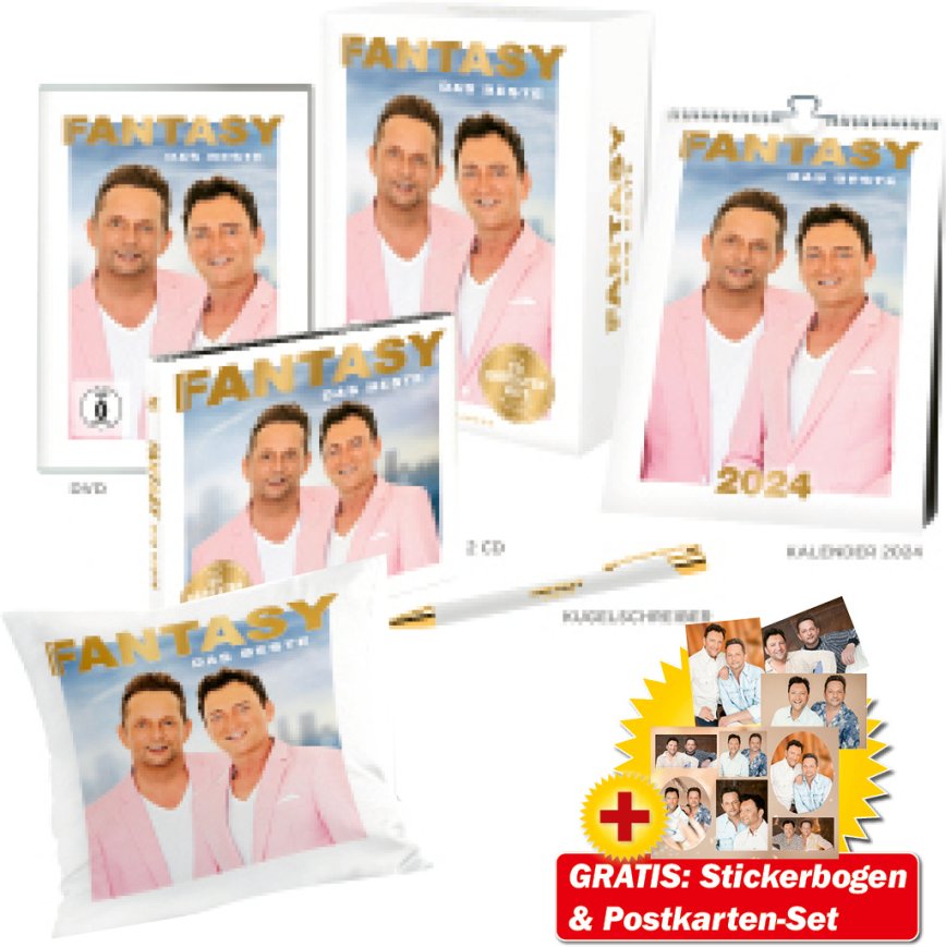 Das Beste Fanbox + GRATIS Postkarten-Set & Stickerbogen