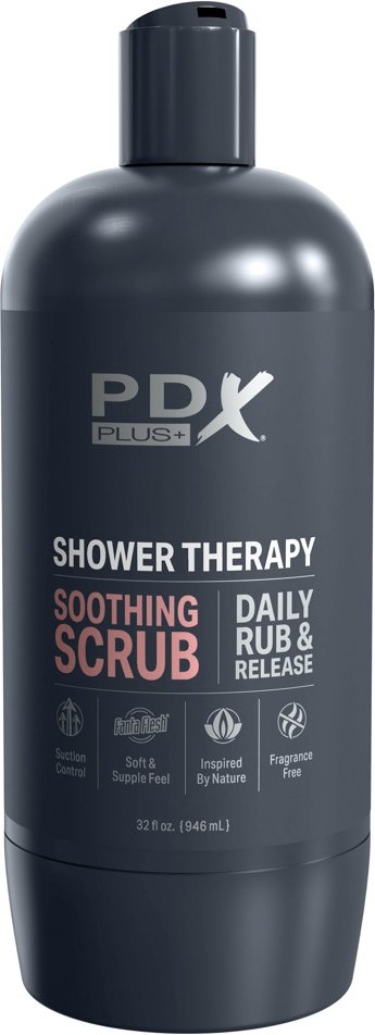 Masturbator „Shower Therapy Soothing Scrub“ inklusive abnehmbarem Saugfuß