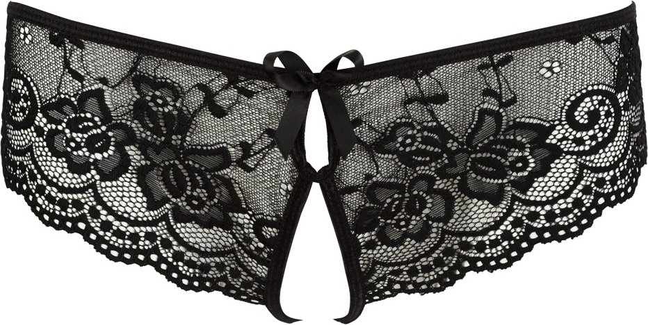 Slip ouvert aus Spitze