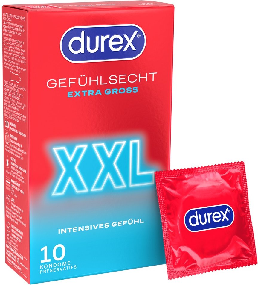 Kondome „Gefühlsecht Extra groß XXL“