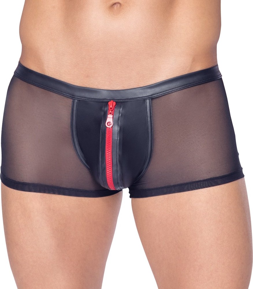 Pants aus Powernet mit Bund und Beutel im Mattlook