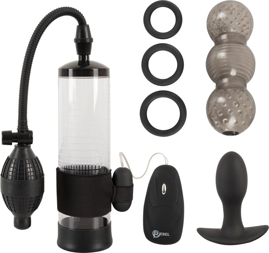 7-teiliges Toy-Set „Performance Set“ für Männer