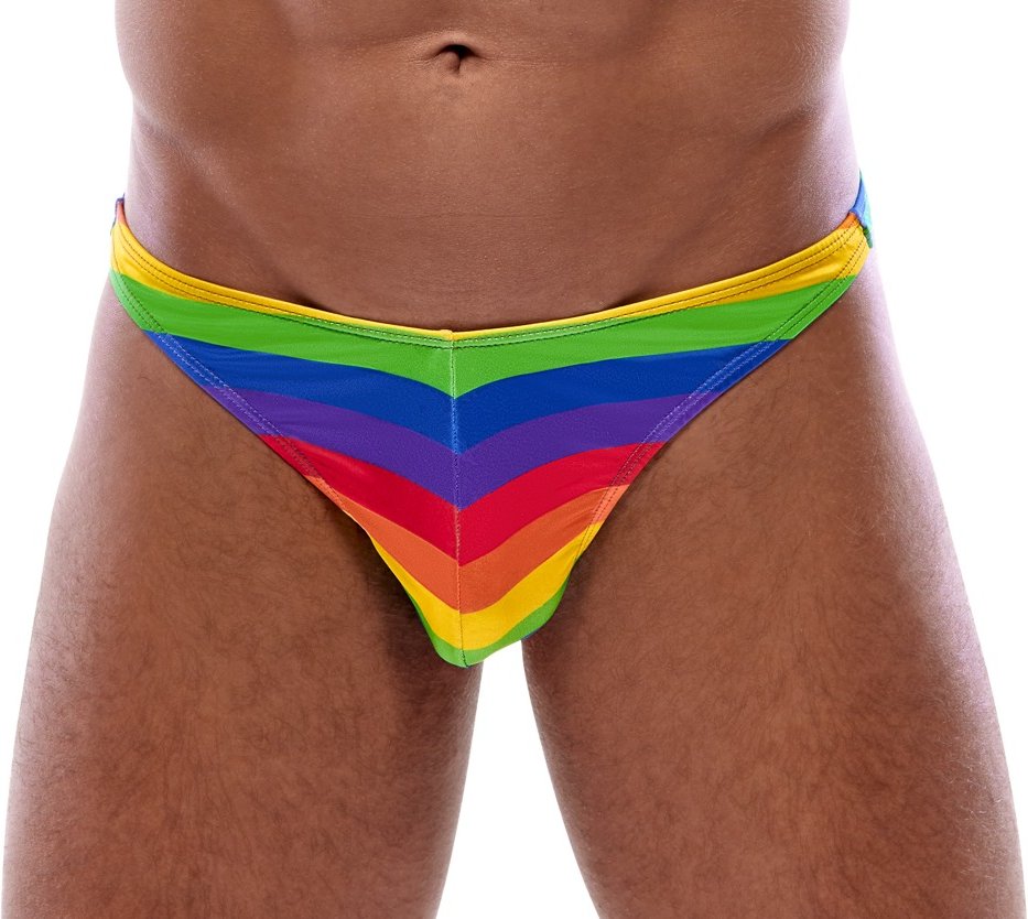 String in Regenbogenfarben