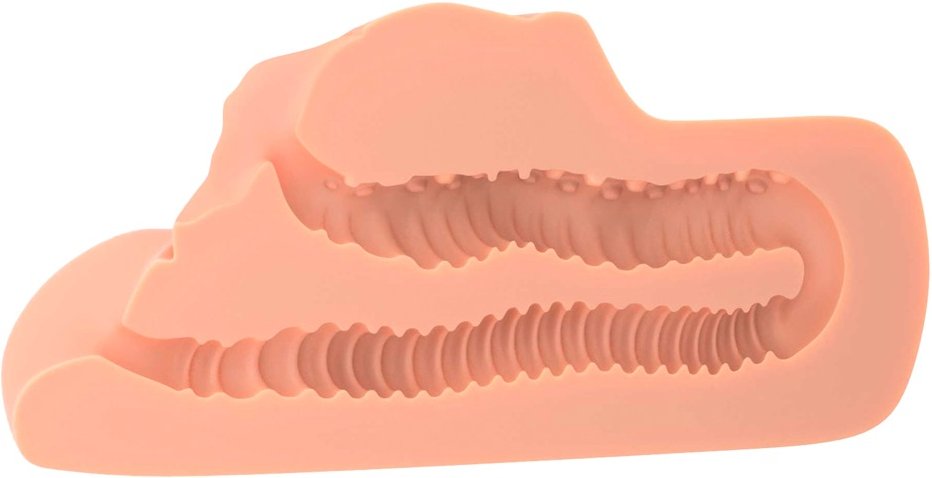 Masturbator „Perfect Pussy: Double Stroker“, innen mit Massagerillen